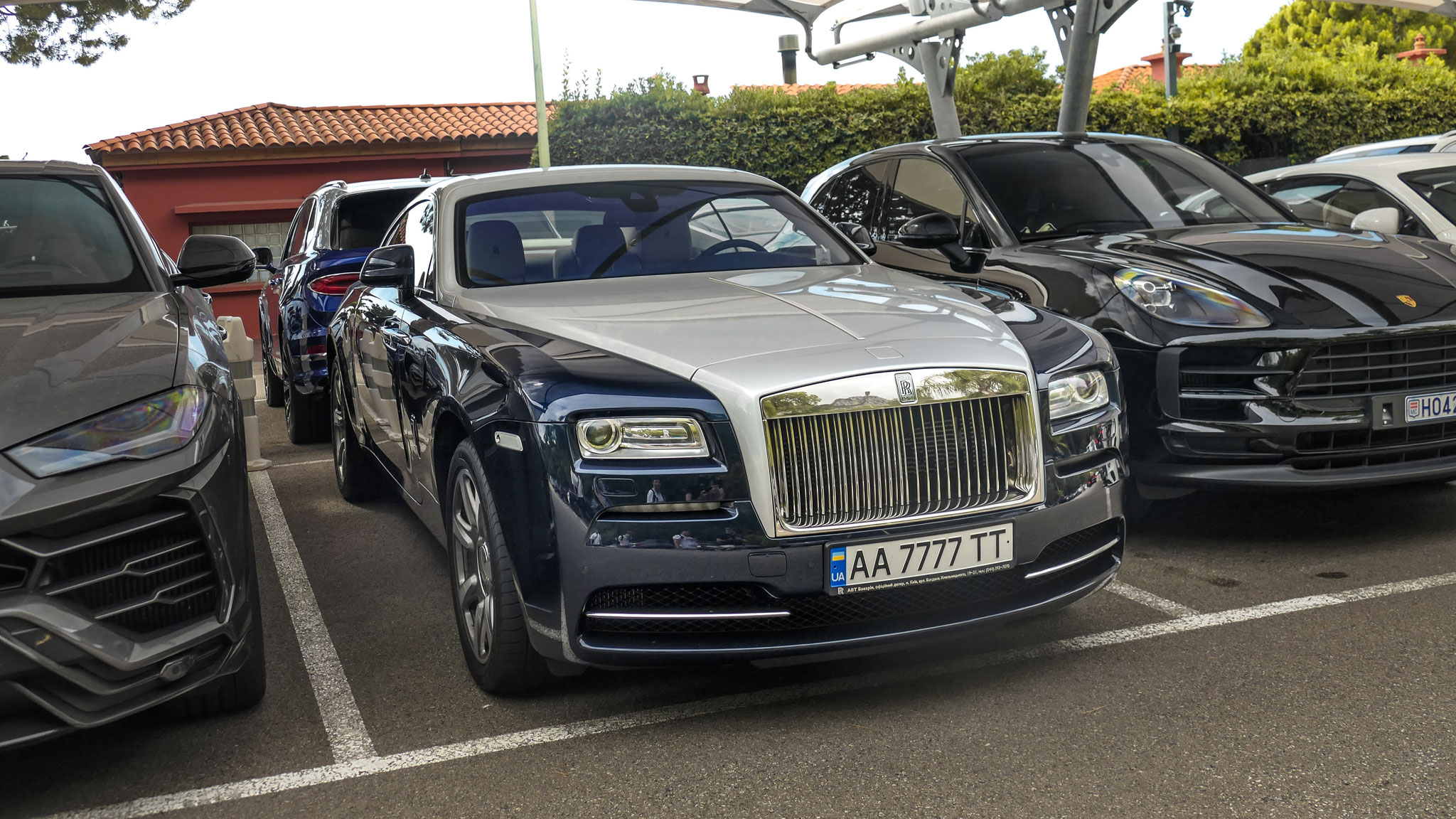 Rolls Royce Wraith - AA7777TT (UA)