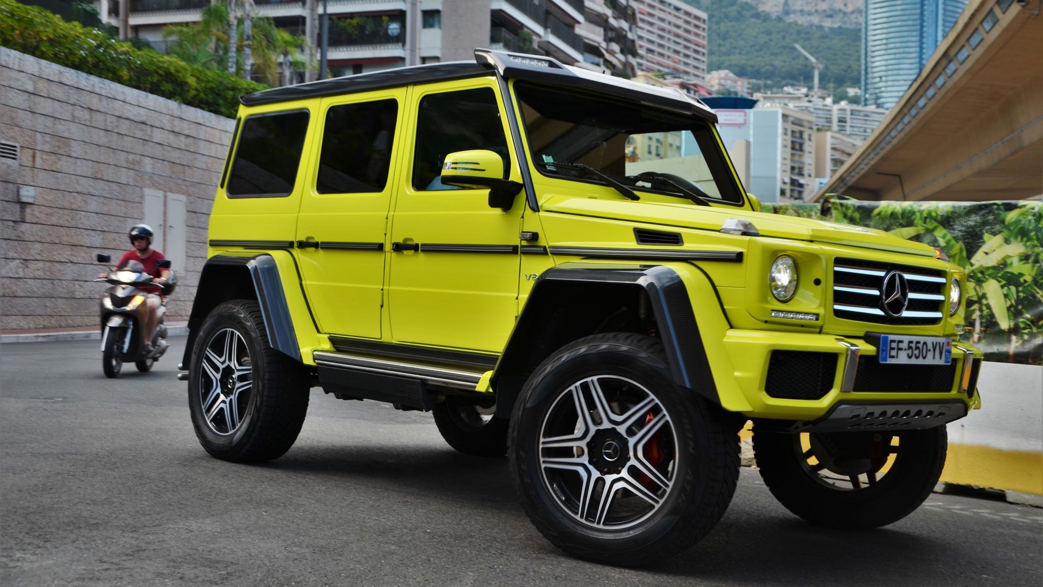 Mercedes G500 4x4² - EF550YV-75 (FRA)