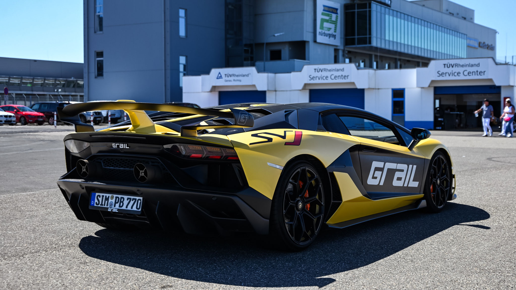 Lamborghini Aventador LP770 SVJ - SIM-PB770