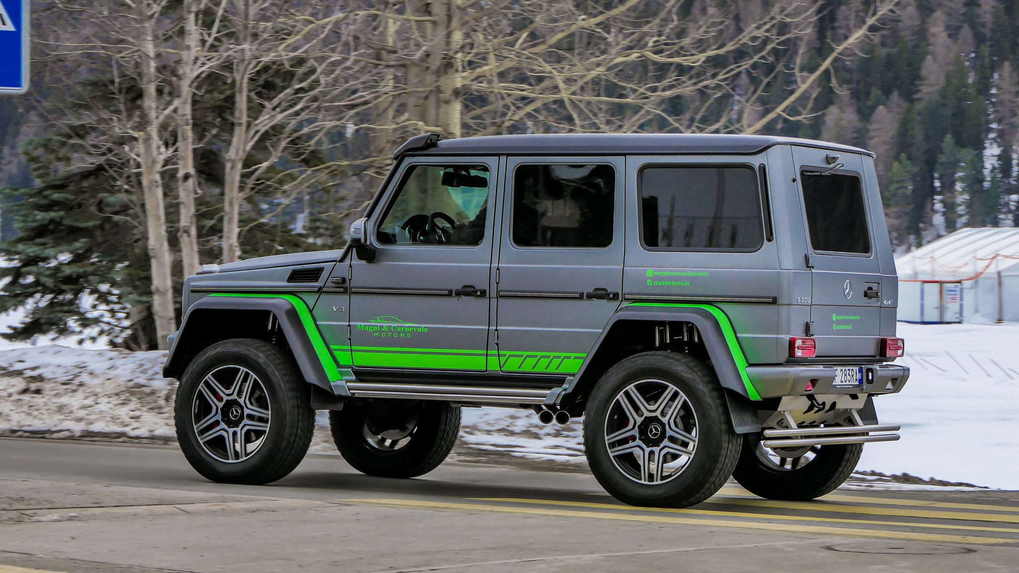 Mercedes G500 4x4² - FF283RA (ITA)