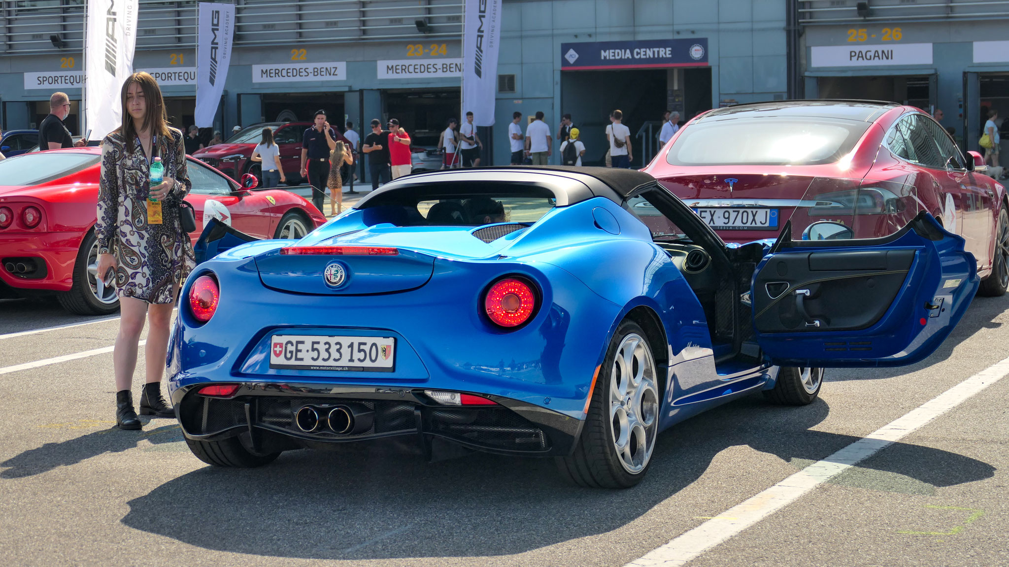 Alfa Romeo 4C Spyder - GE533150 (CH)