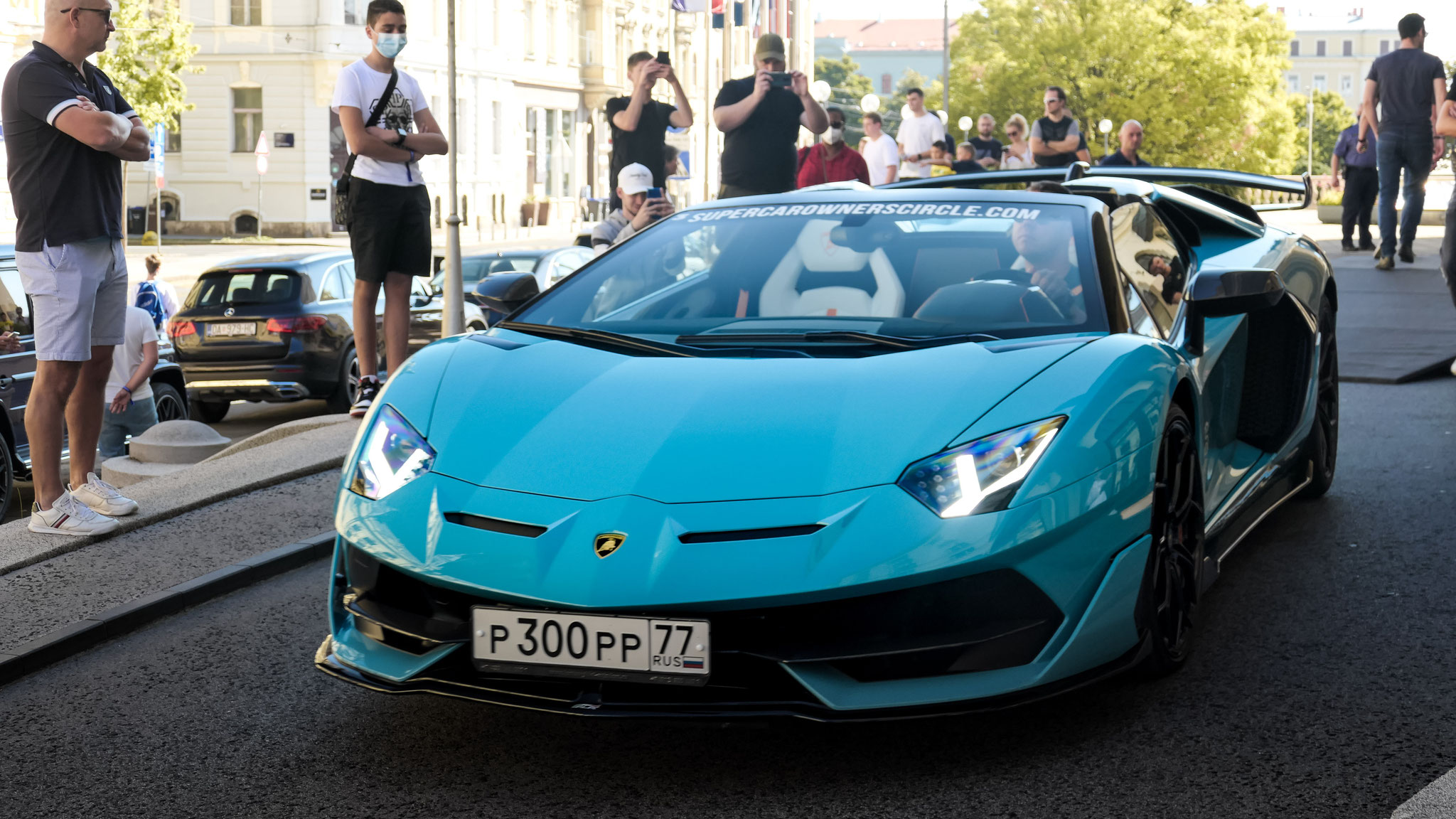 Lamborghini Aventador LP770 SVJ Roadster - P300PP-77 (RUS)