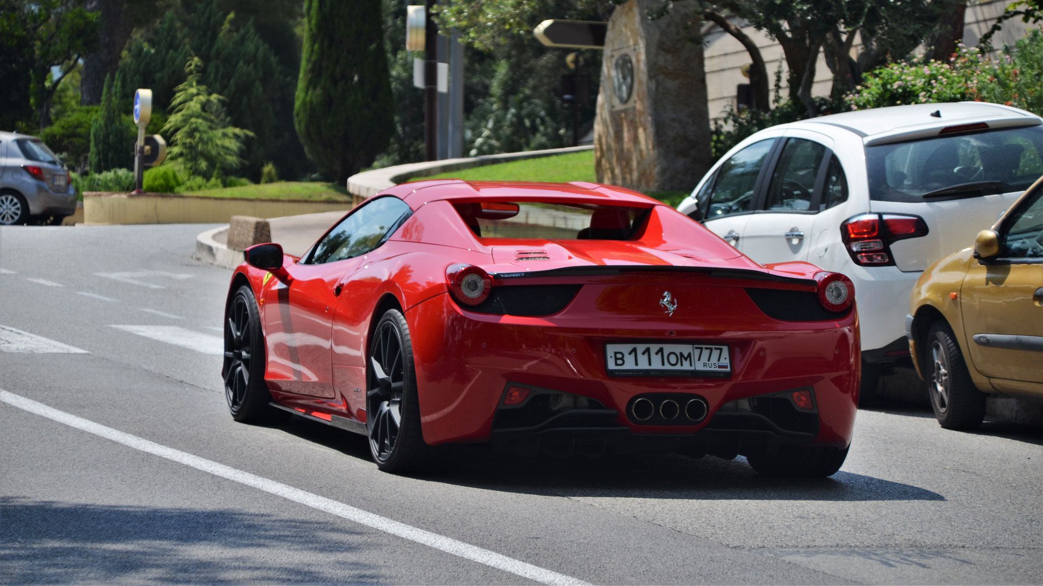 Ferrari 458 Spider Mansory - B111OM-777 (RUS)