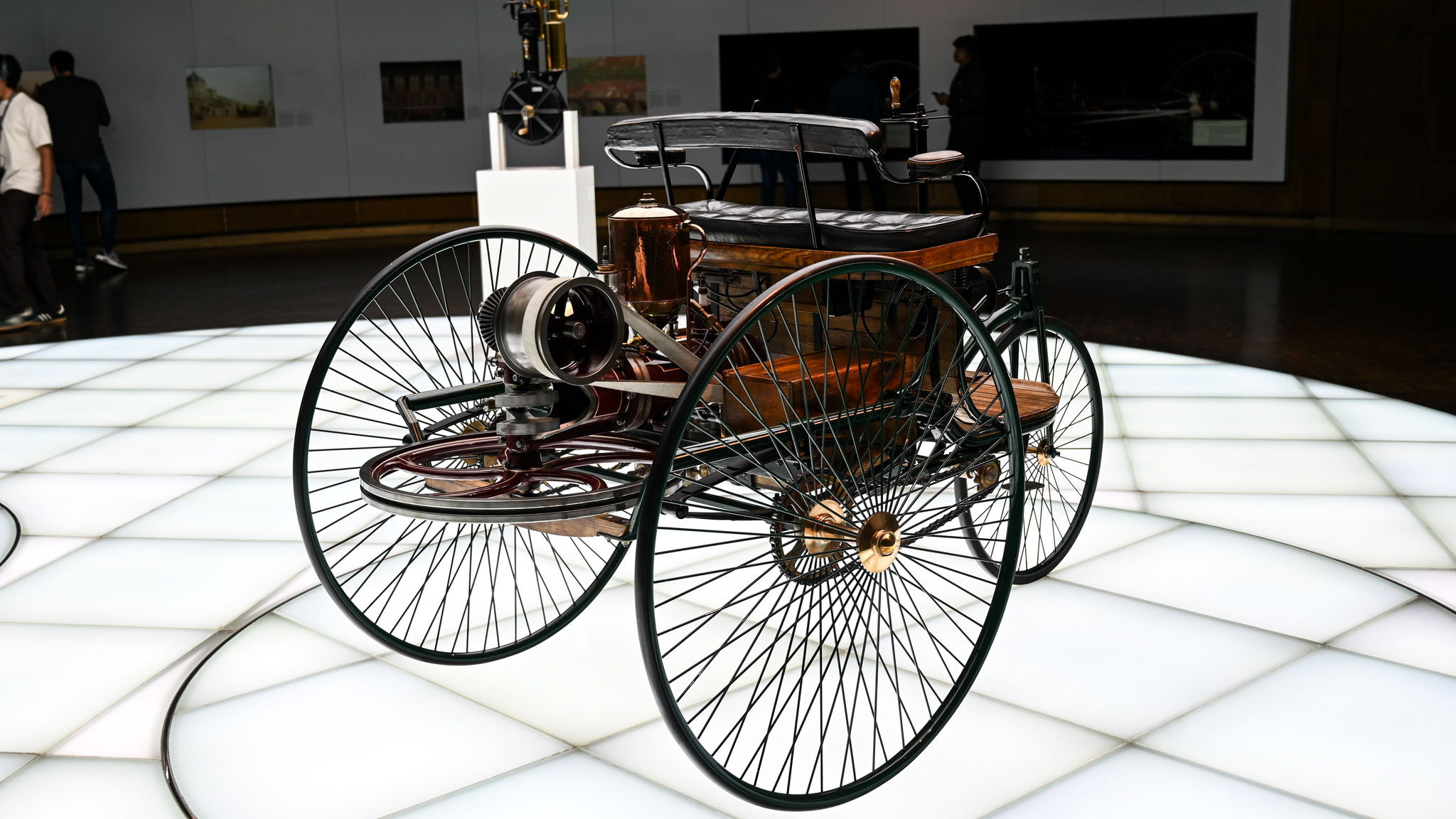 Benz Patent Motorenwagen (Mercedes Museum)