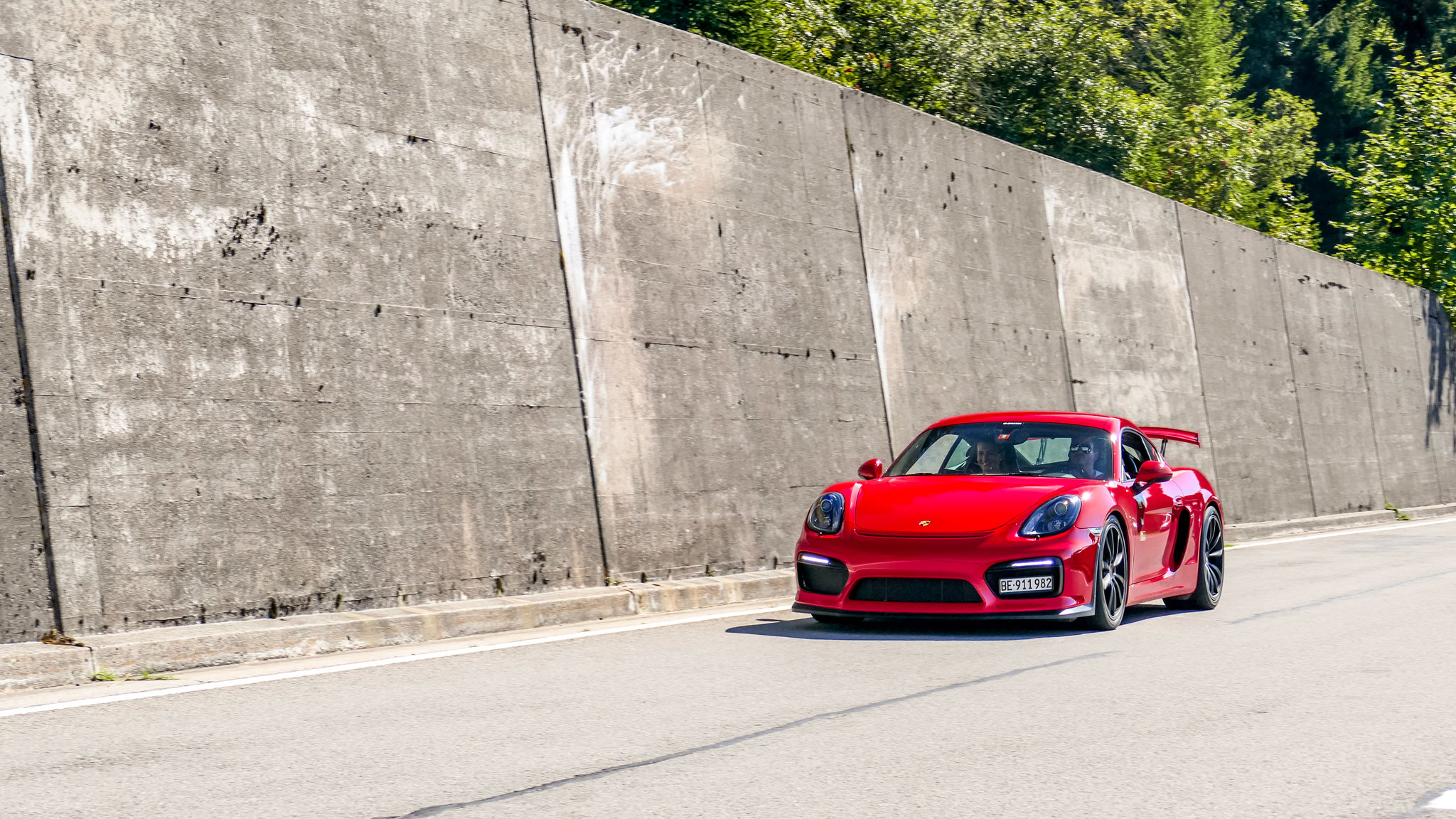 Porsche Cayman GT4 - BE911982 (CH)