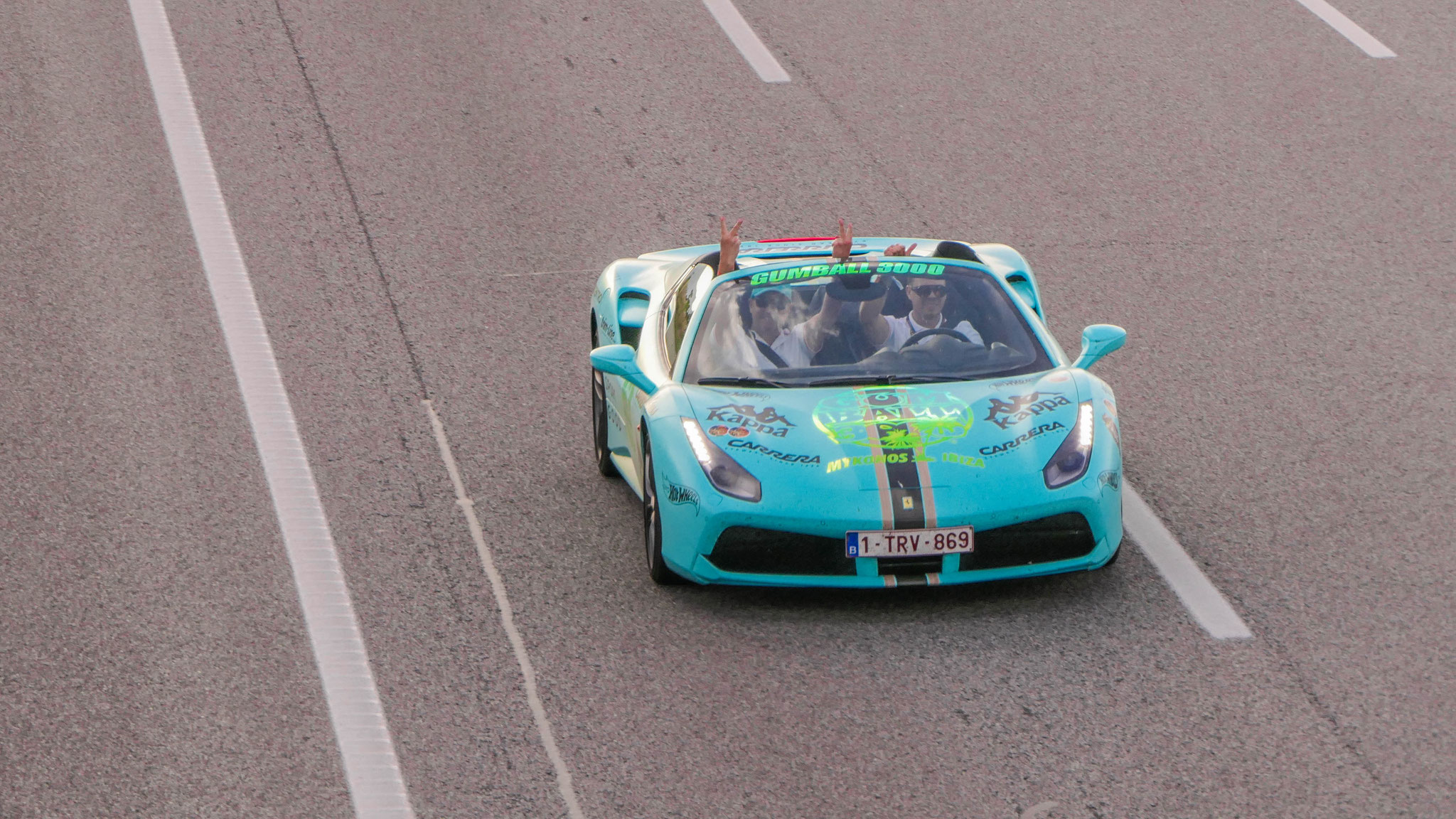 Ferrari 488 Spider - 1TRV869 (BEL)