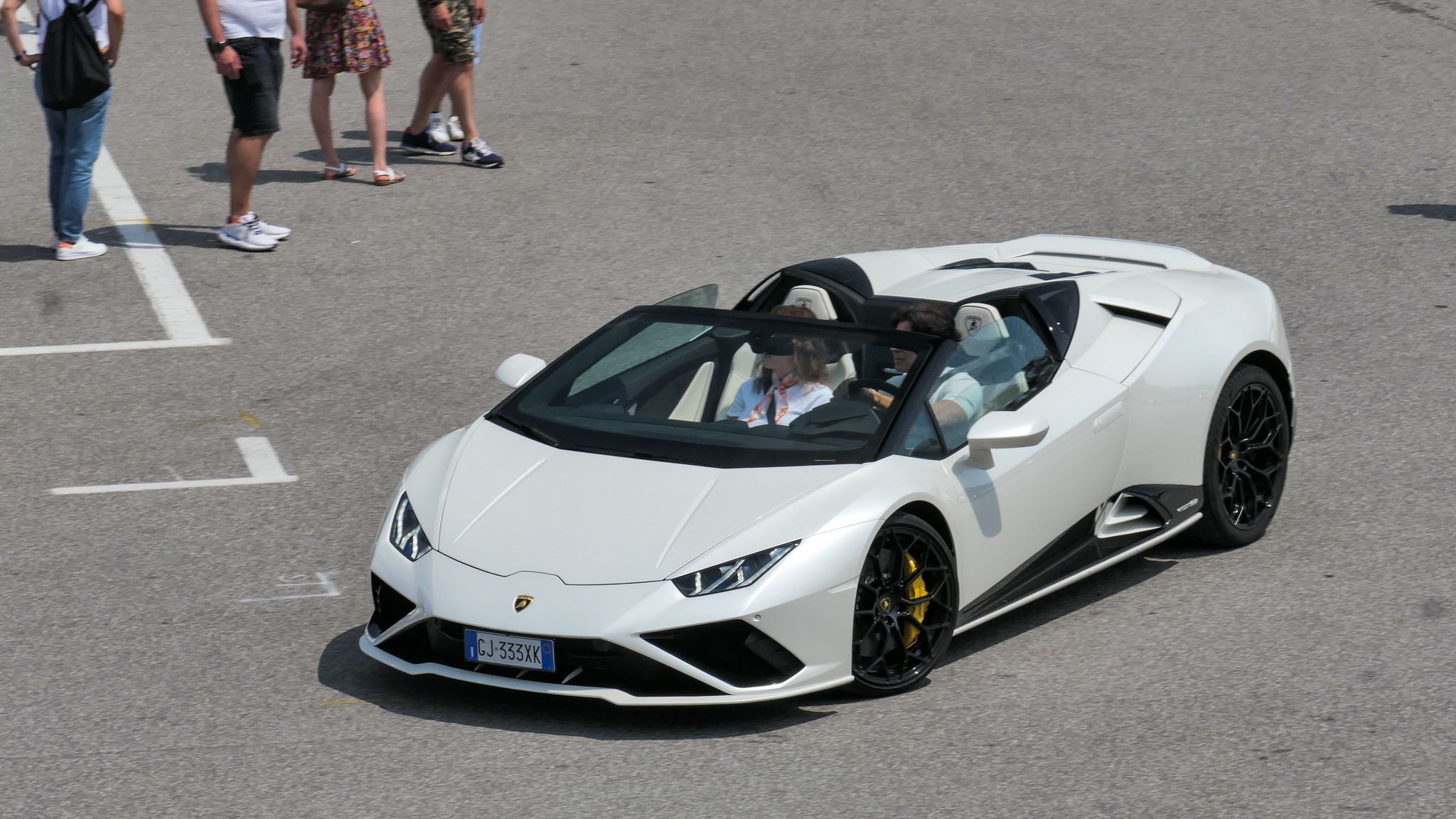 Lamborghini Huracan Evo RWD Spyder - GJ333XK (ITA)