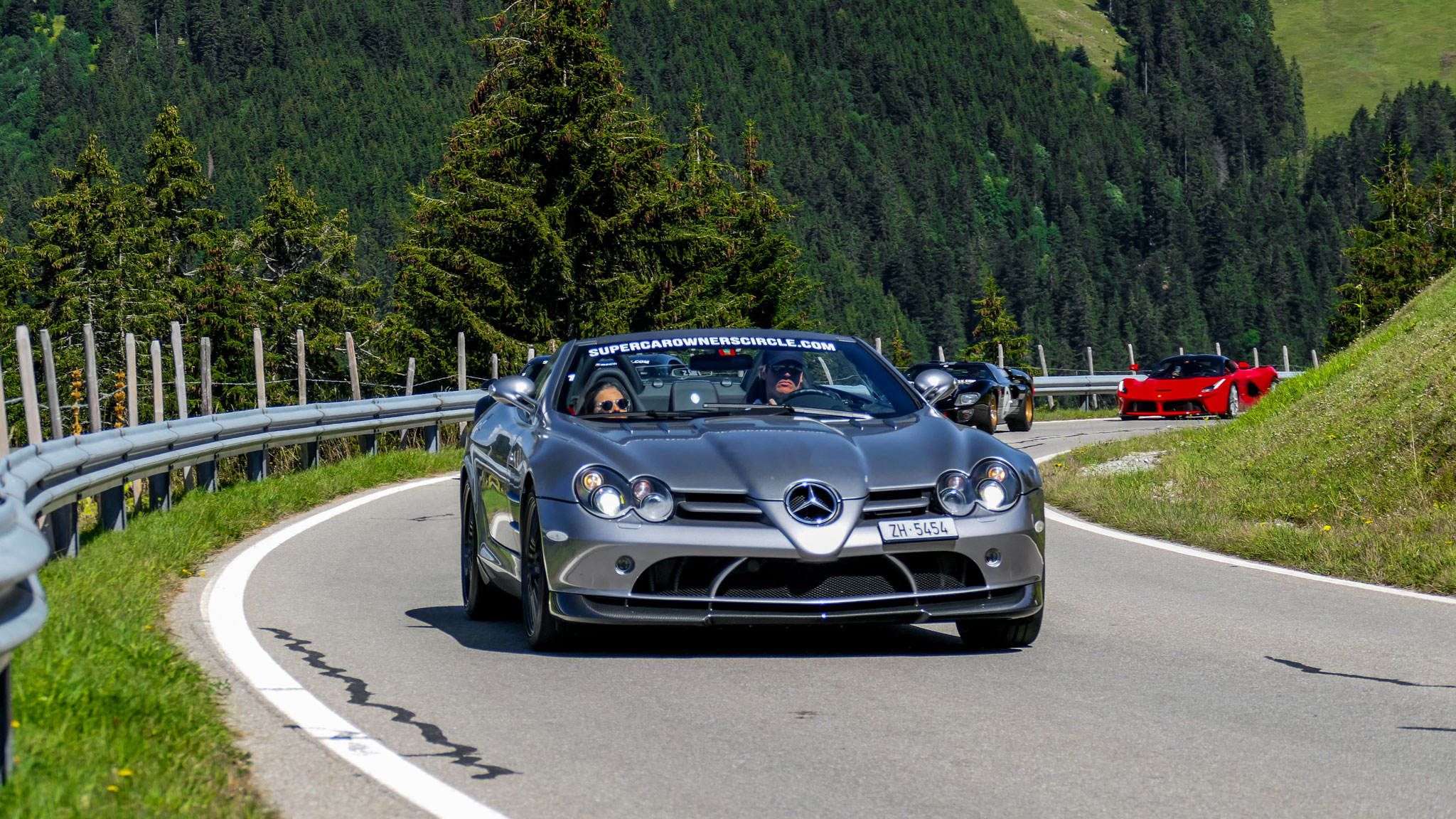 Mercedes McLaren SLR 722S Roadster - ZH5454 (CH)