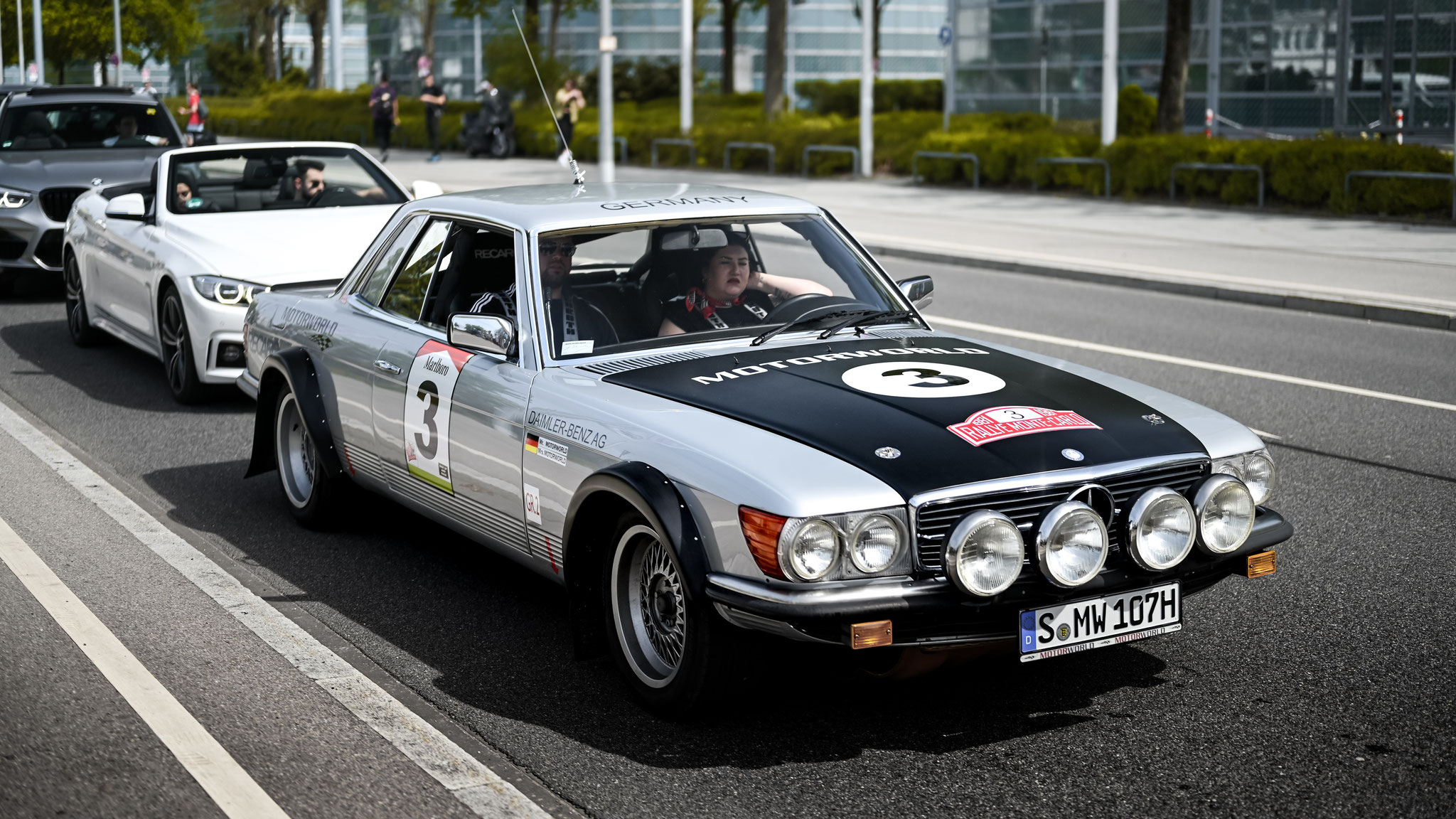 Mercedes 500 SL R107 Rally - S-MW107H
