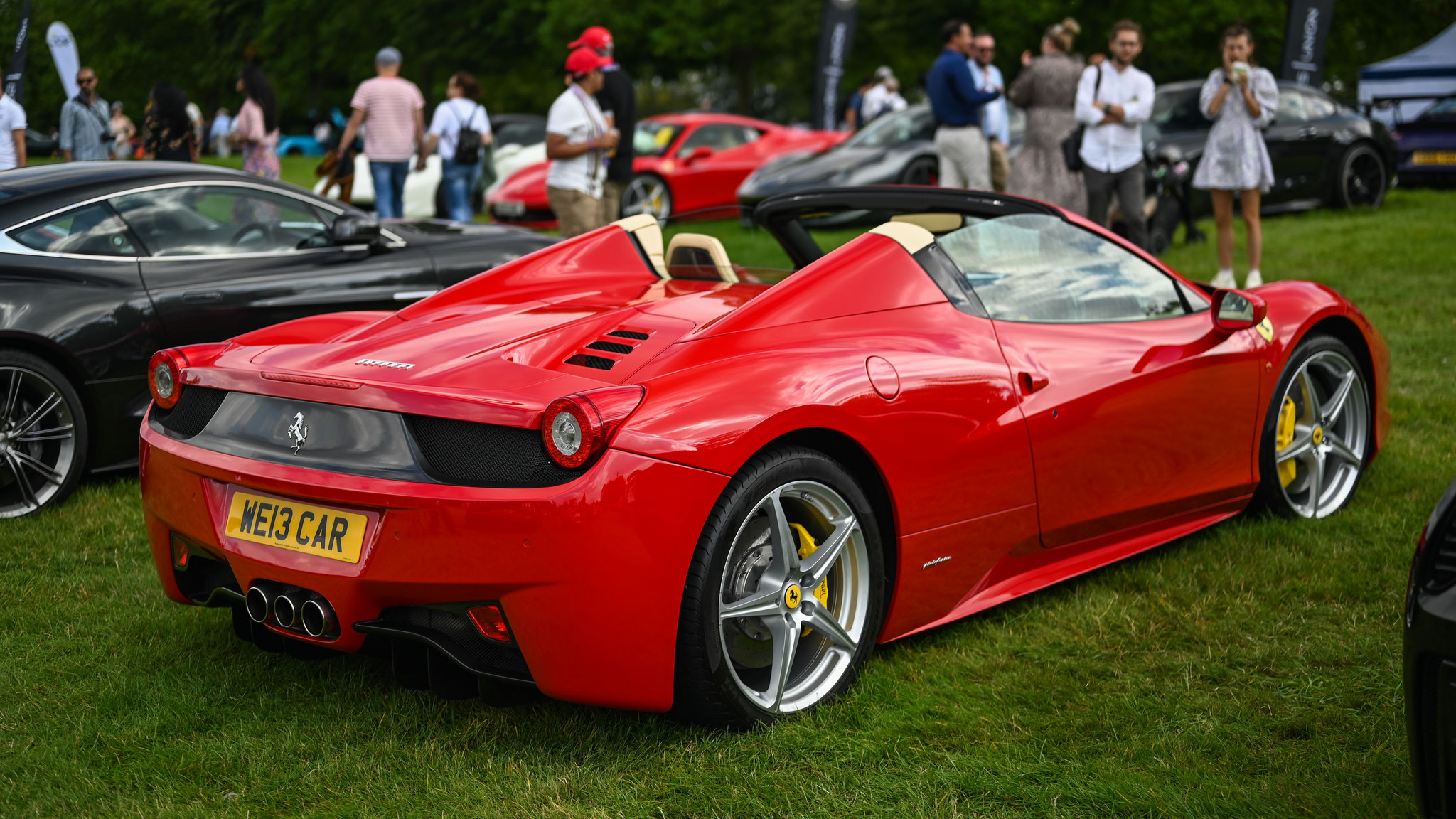 Ferrari 458 Spider - WE13CAR (GB)