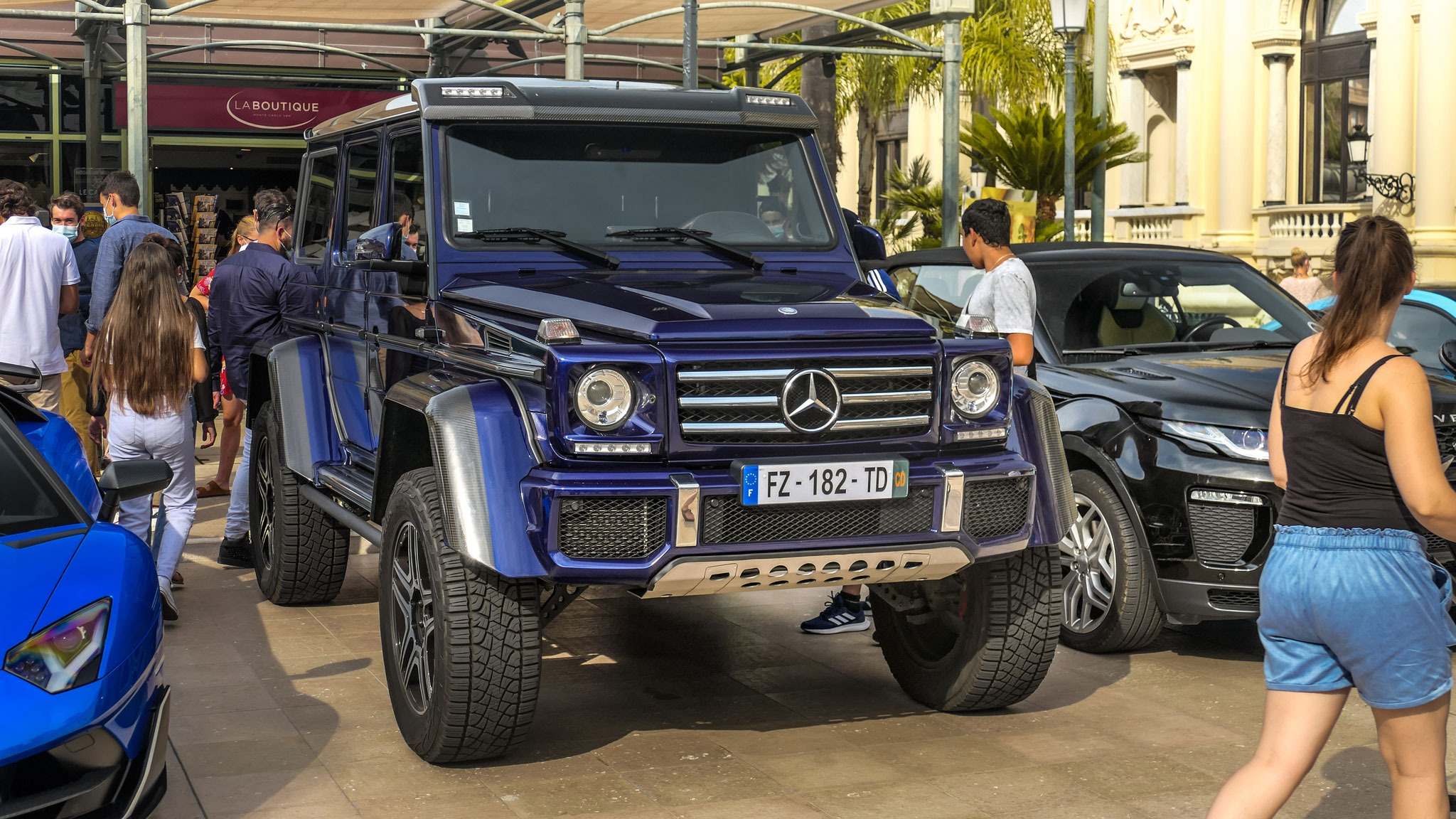 Mercedes G500 4x4² - FZ182TD (FRA)