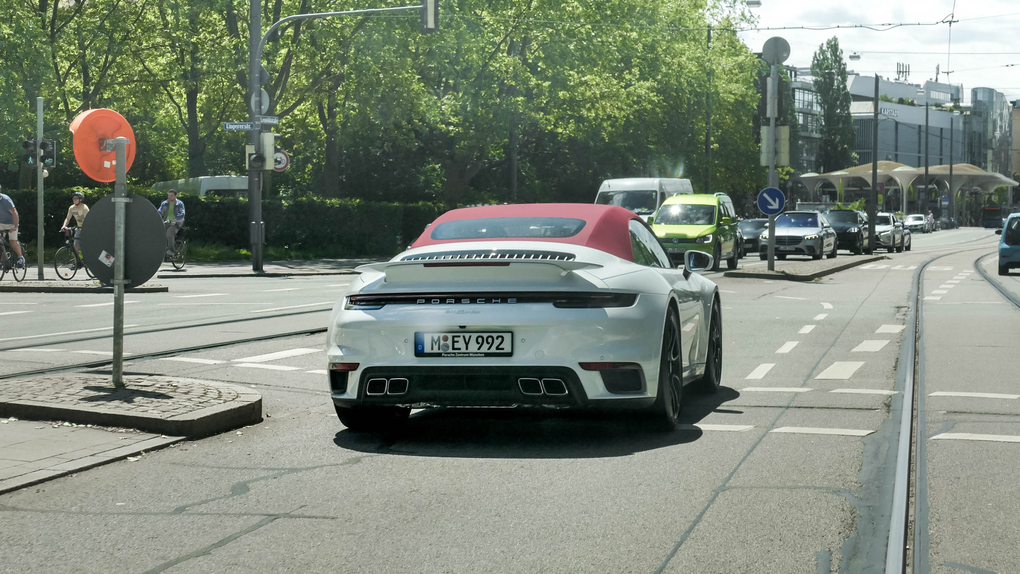 Porsche 992 Turbo S Cabriolet - M-EY992