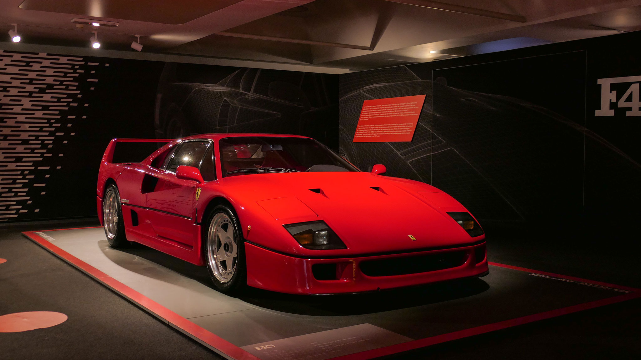 Ferrari F40 (Ferrari Museum)