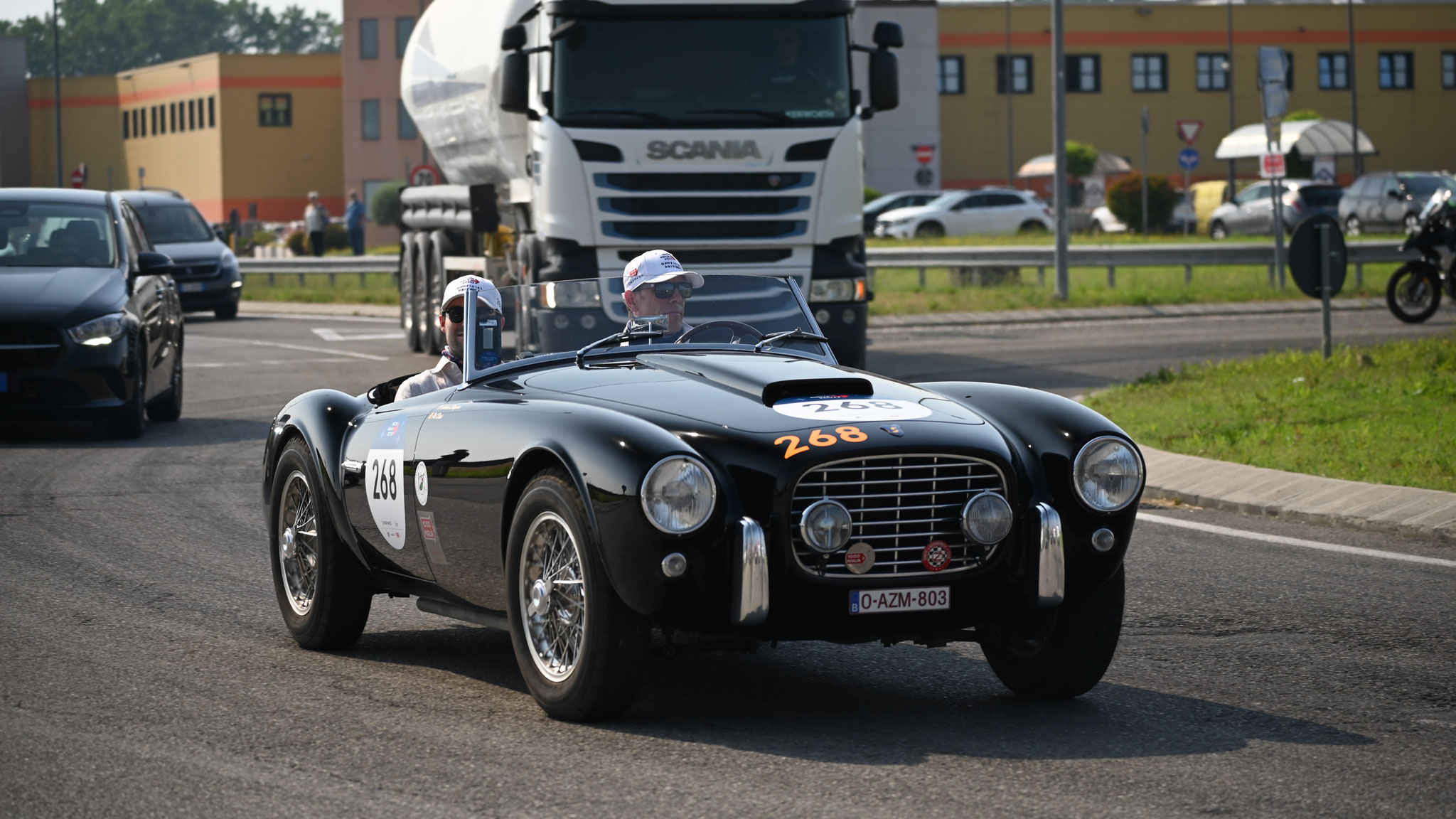 Siata 208 Spider - 0AZM803 (BEL)
