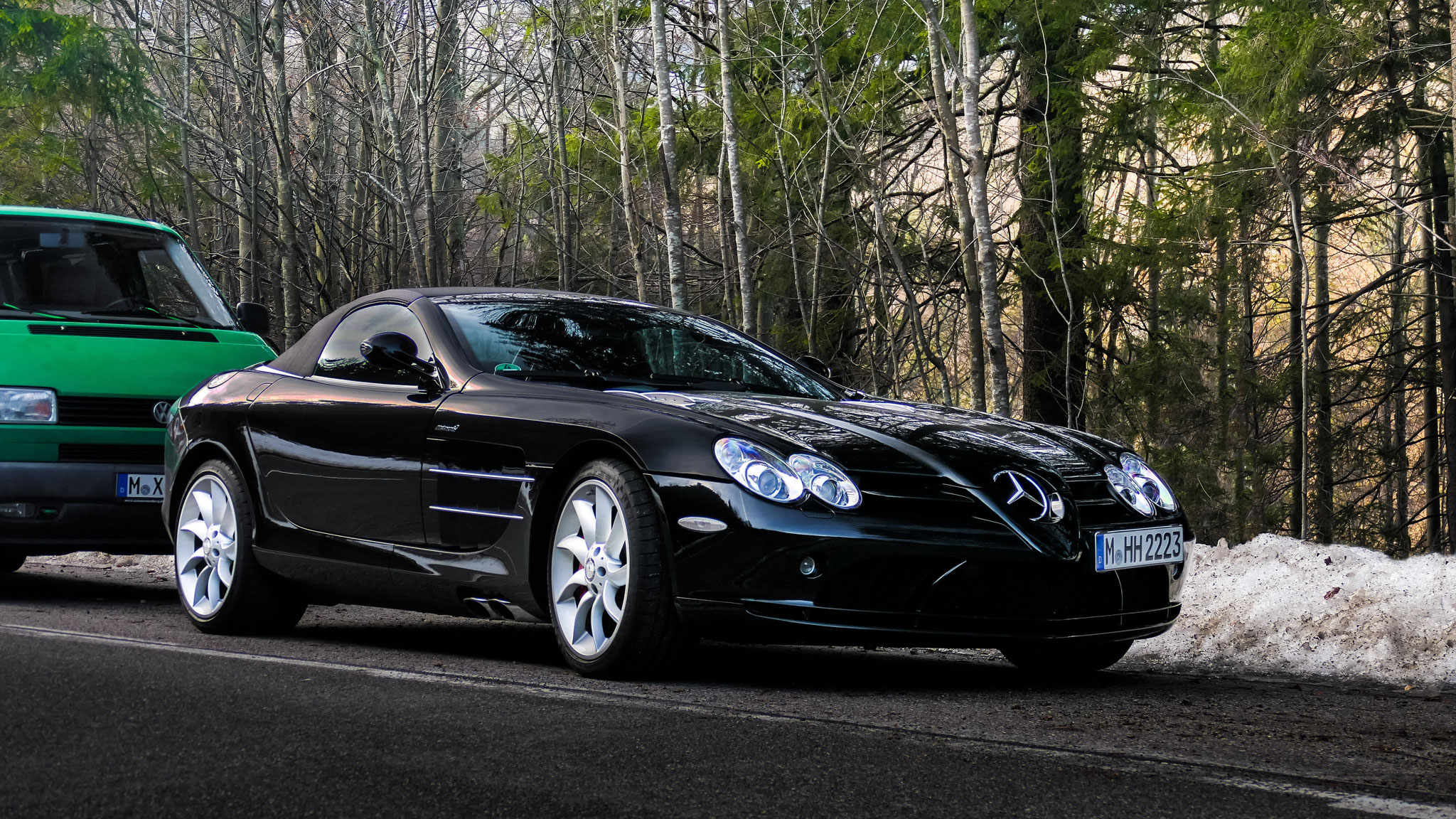 Mercedes McLaren SLR Roadster - M-HH2223
