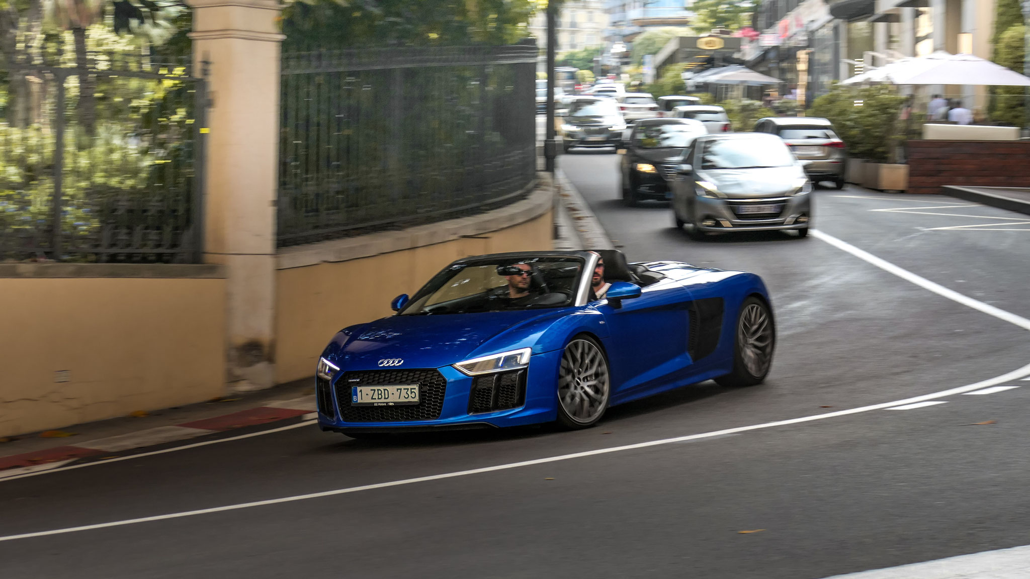 Audi R8 V10 Spyder - 1ZBD735 (BEL)