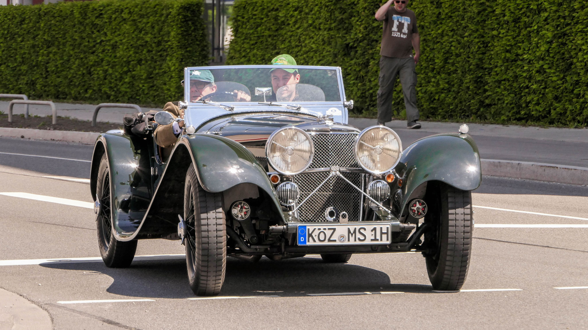 Jaguar SS 100 Roadster - KÖZ-MS1H