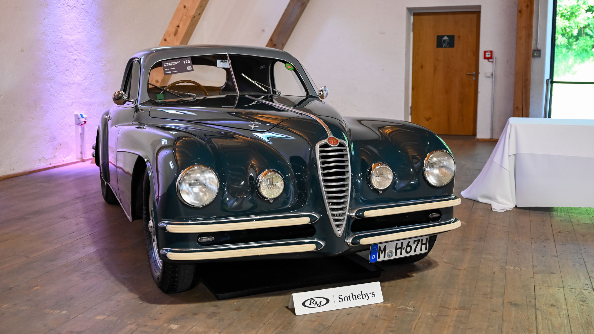 Alfa Romeo 6C 2500 SS Touring Coupe - M-H67H