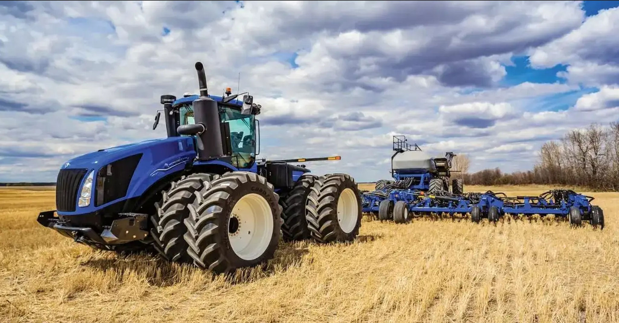 New Holland T9 PLMi Knicklenker-Traktor MY2025 (Quelle: New holland)