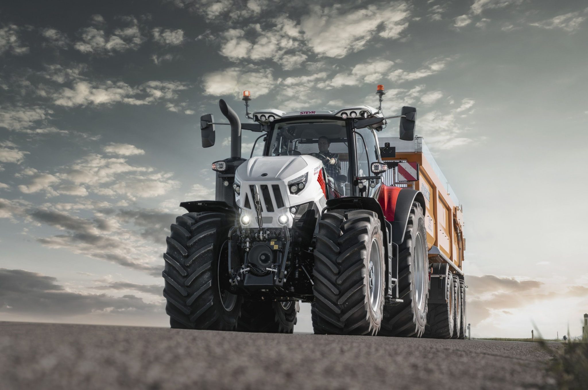 Steyr Cervus 6440 CVT Großtraktor (Quelle: Steyr)