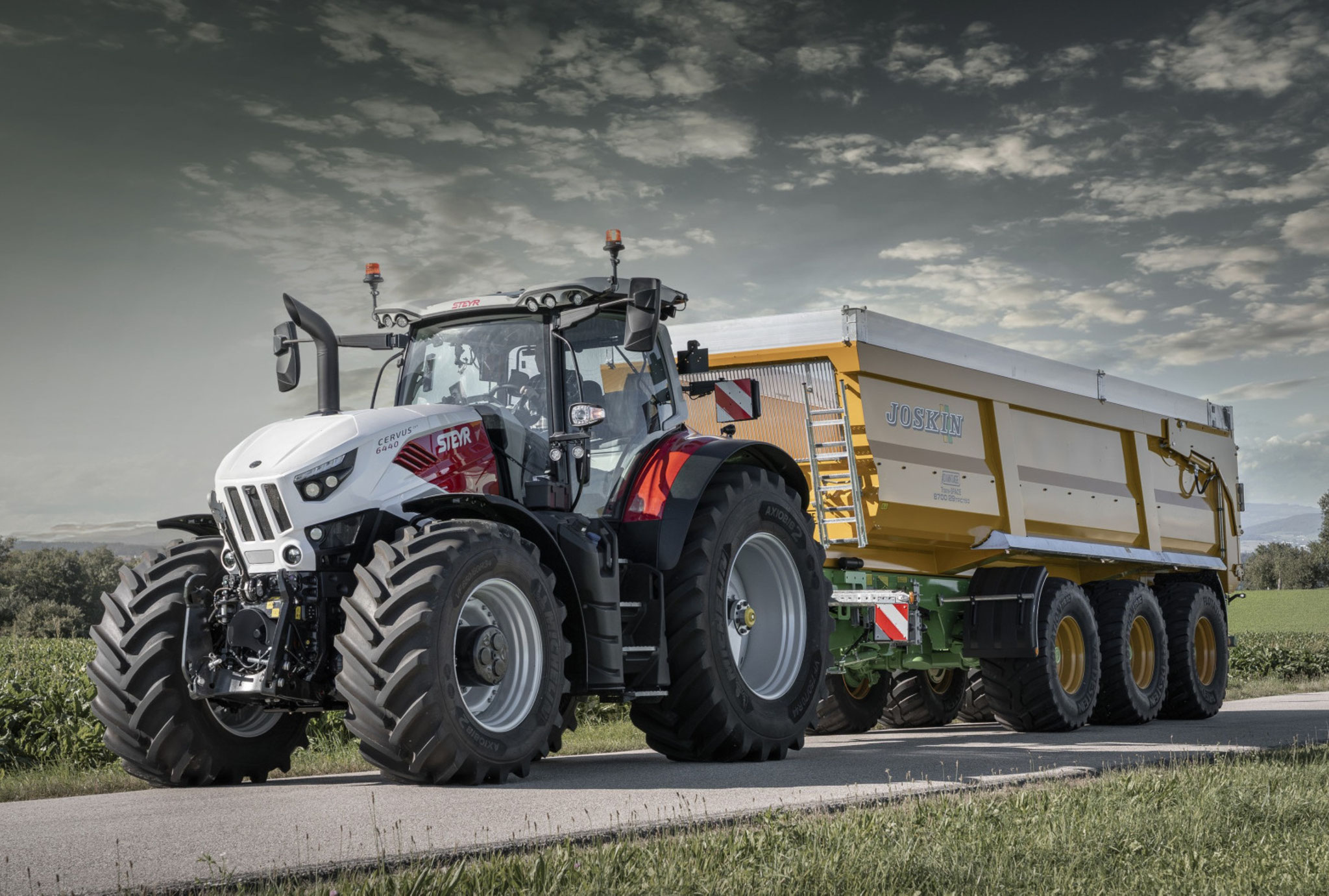 Steyr Cervus 6440 CVT Großtraktor (Quelle: Steyr)