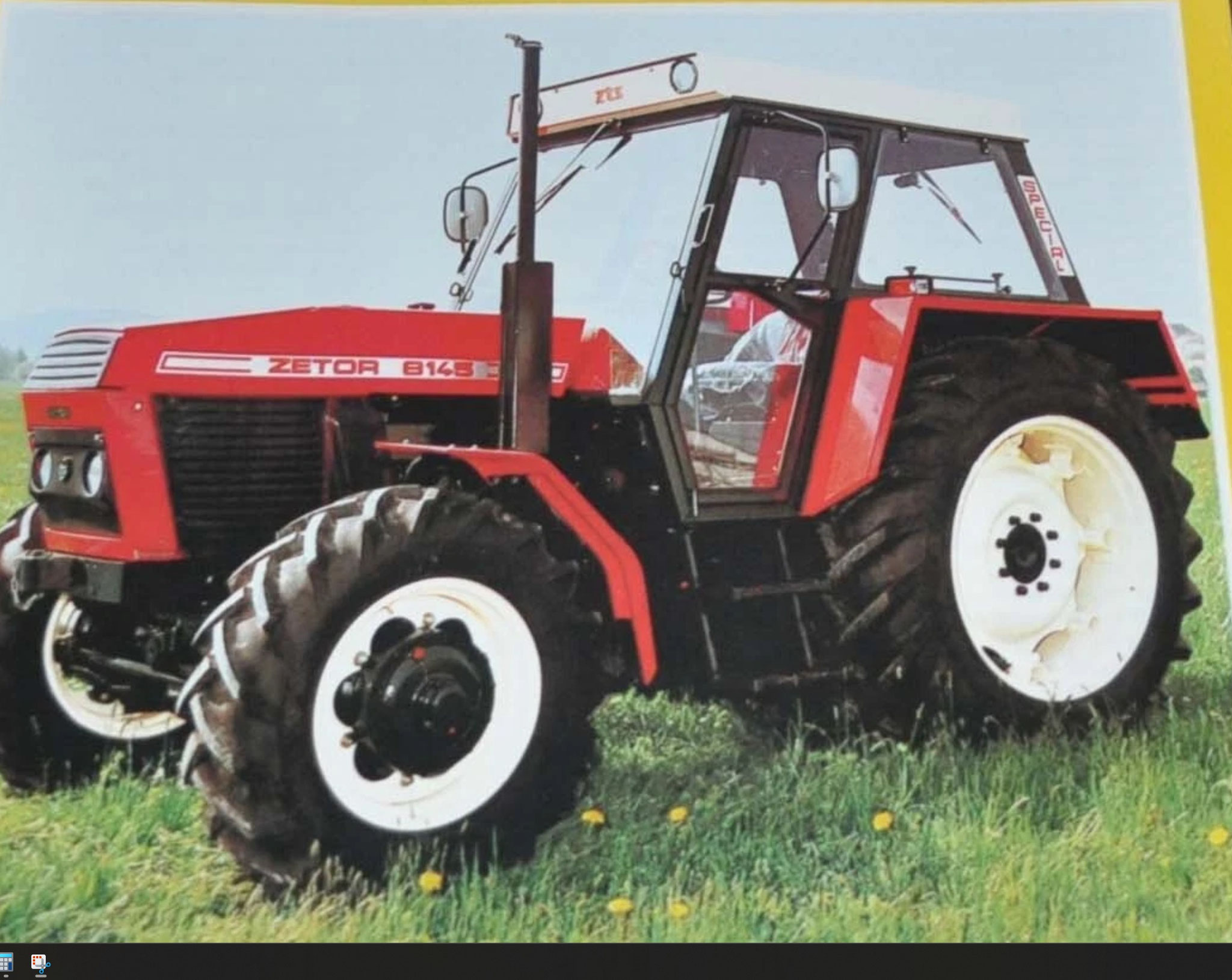 Zetor 8145 Traktor (Quelle: Hersteller)