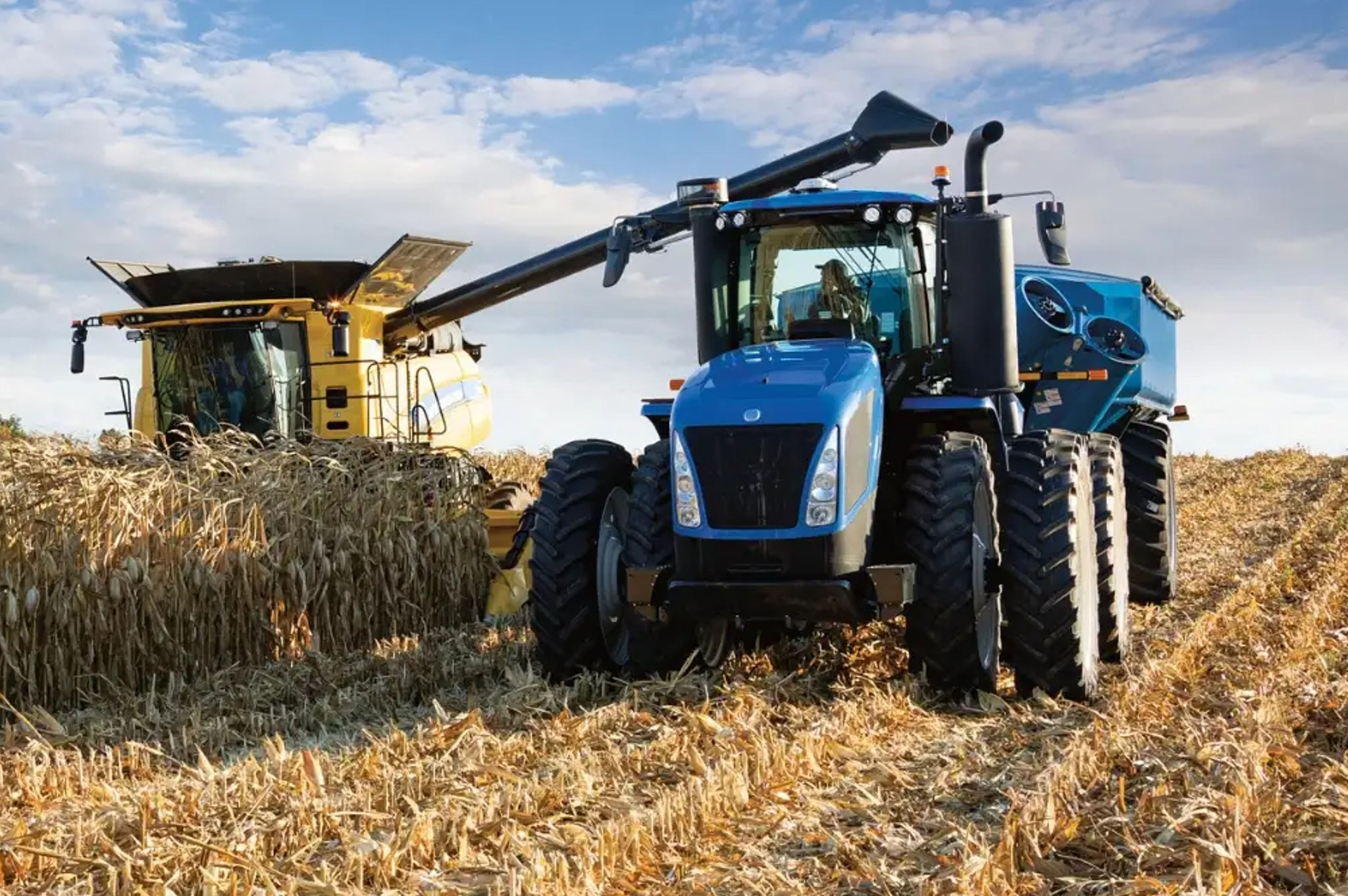 New Holland T9 PLMi Knicklenker-Traktor MY2025 (Quelle: New holland)