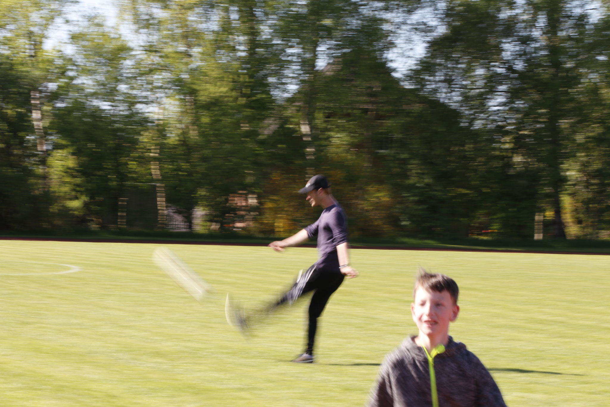 Tjark Schlüer am Fußballspielen