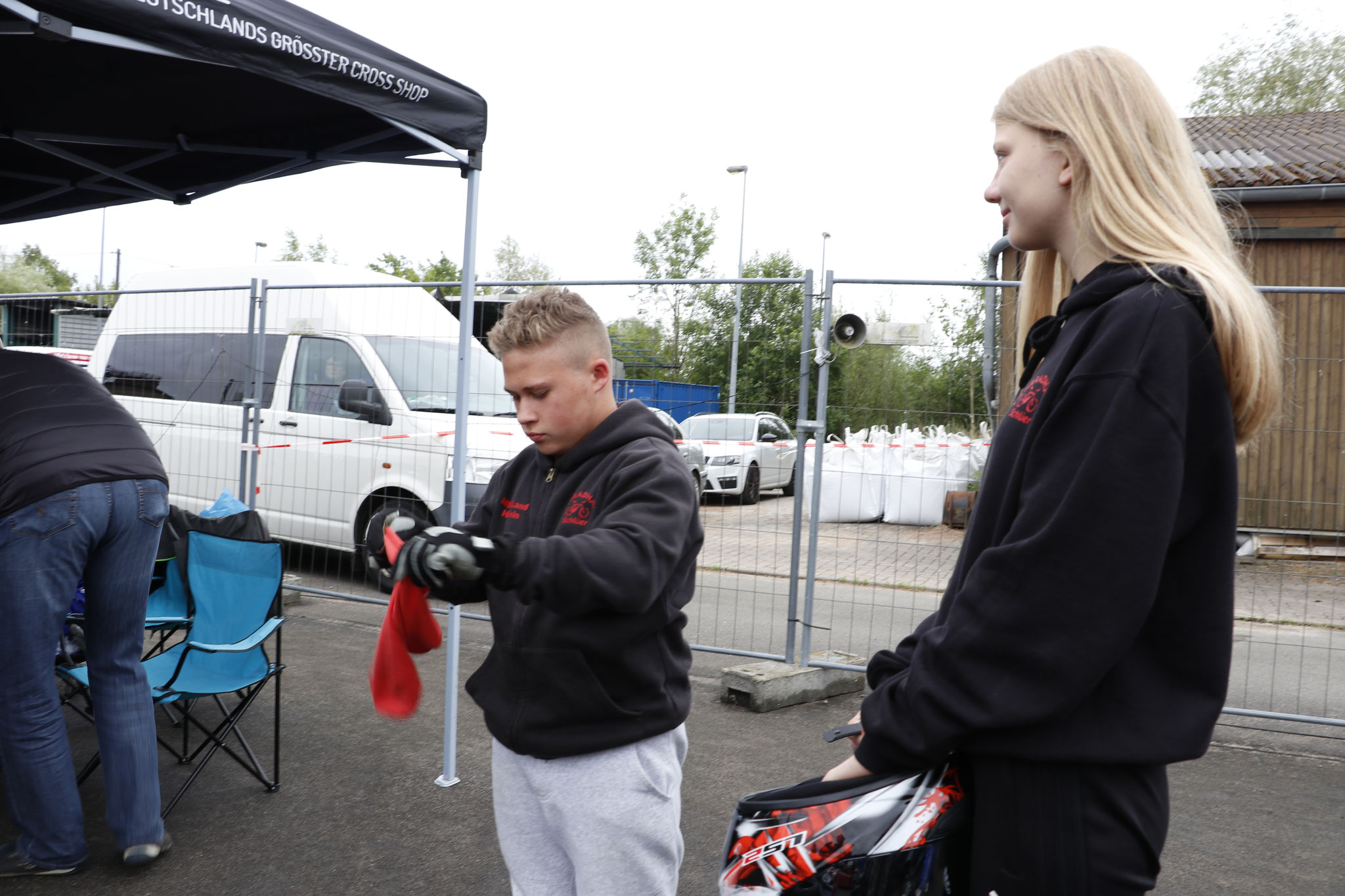 Justin Gensow und Alicia Föge