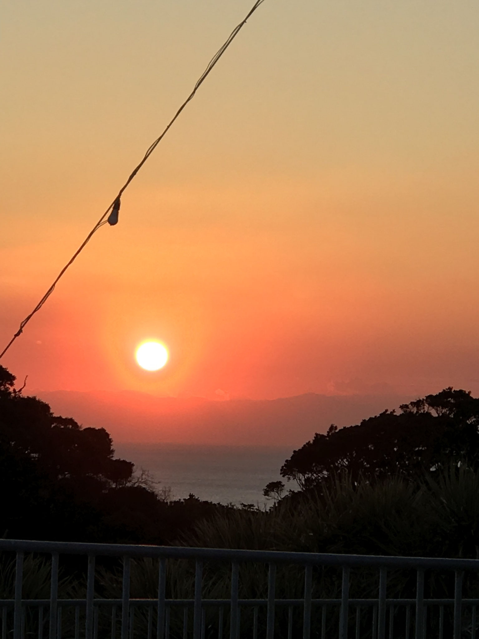 江ノ島の夕陽