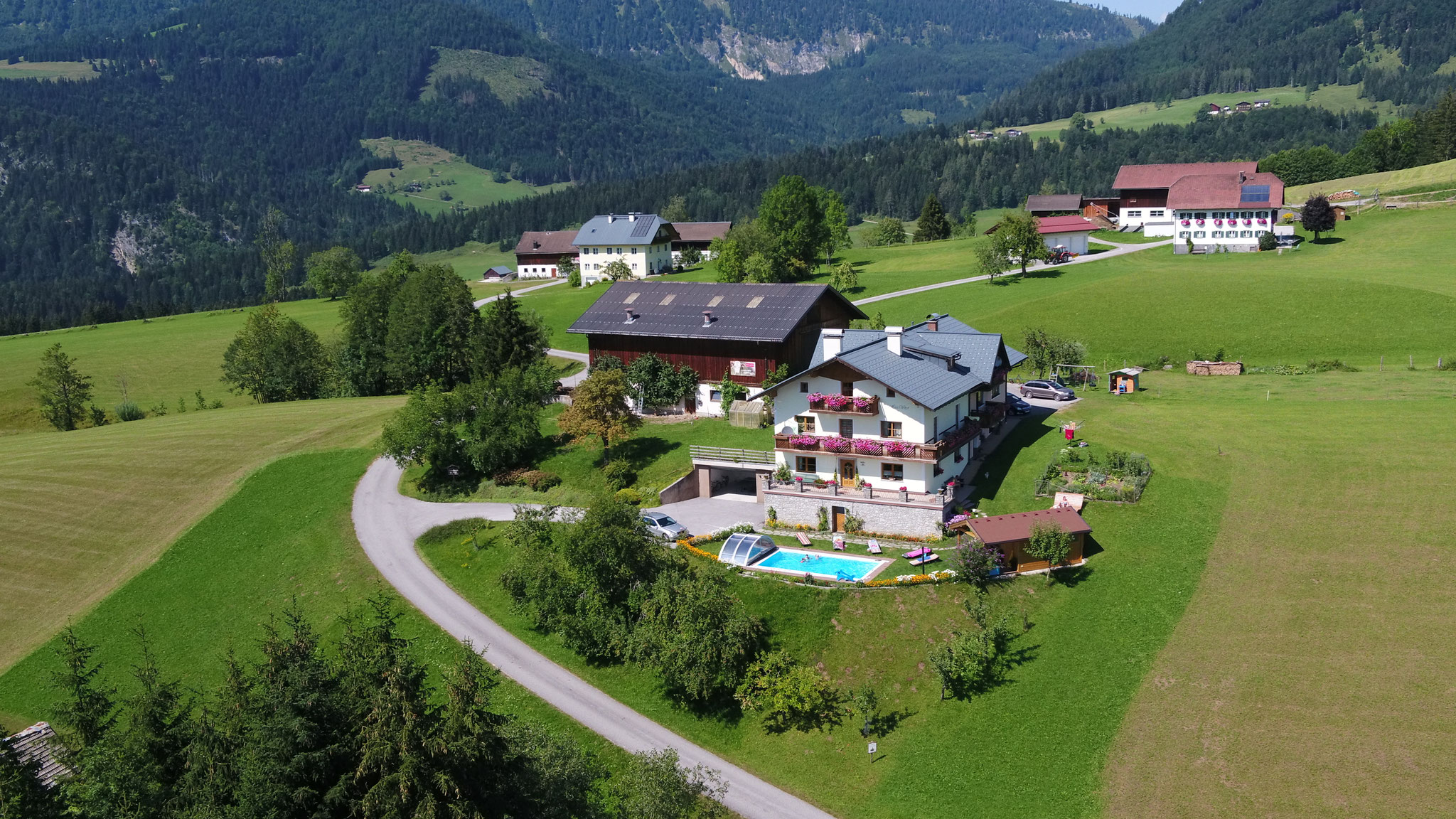 Biohof Haus Wieser, Abtenau Salzburg Land, Sommer