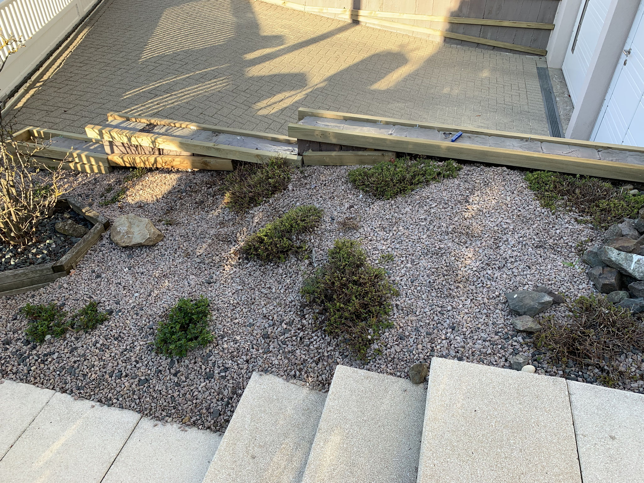 vissage des lames de terrasse en bois 