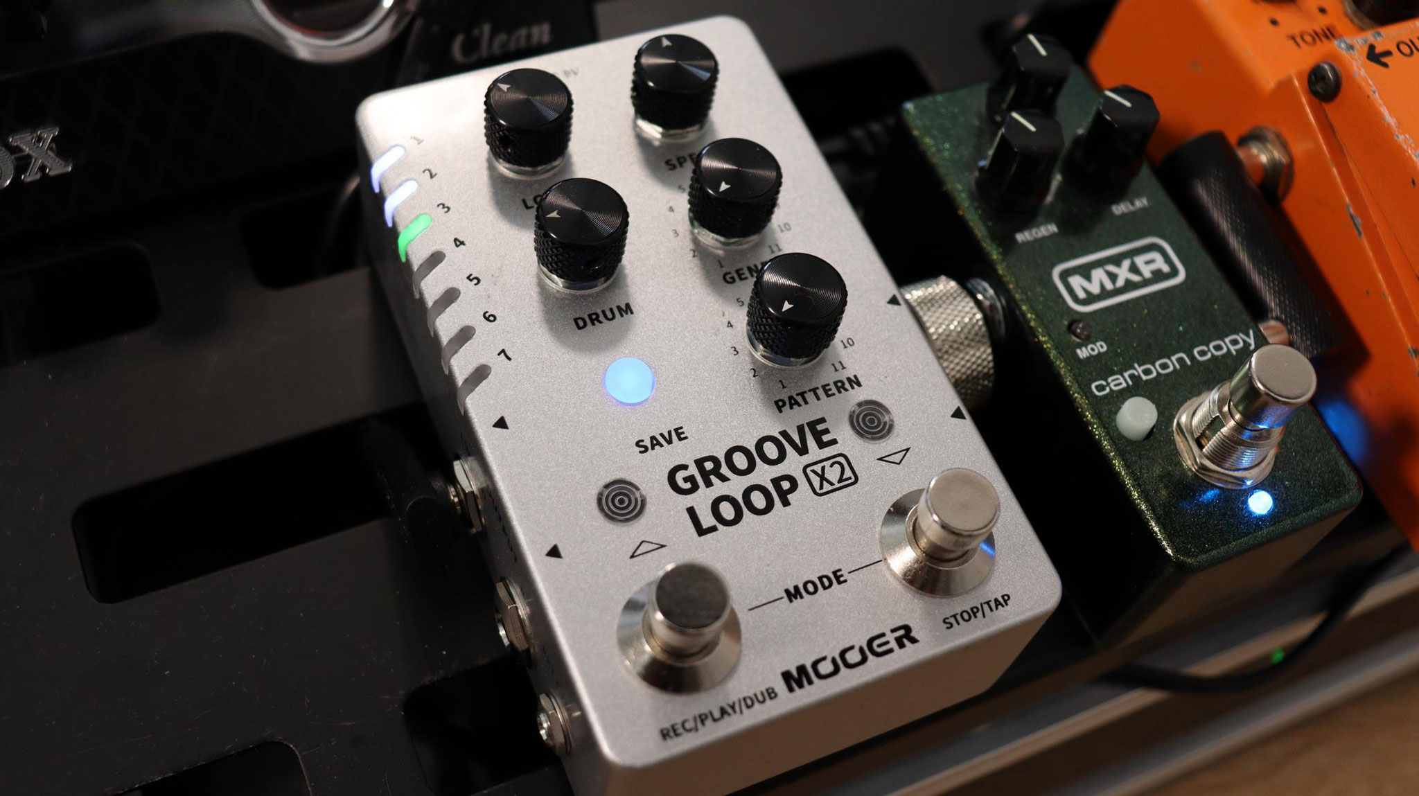 Mooer Groove Loop X2 - Stereo Lopper & Drum Machine