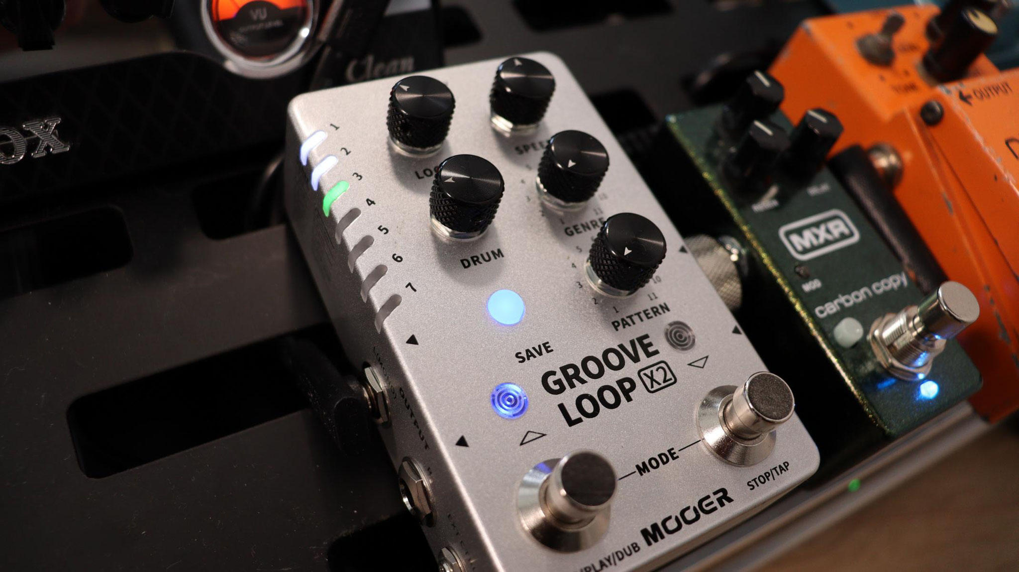 Mooer Groove Loop X2 - Stereo Lopper & Drum Machine