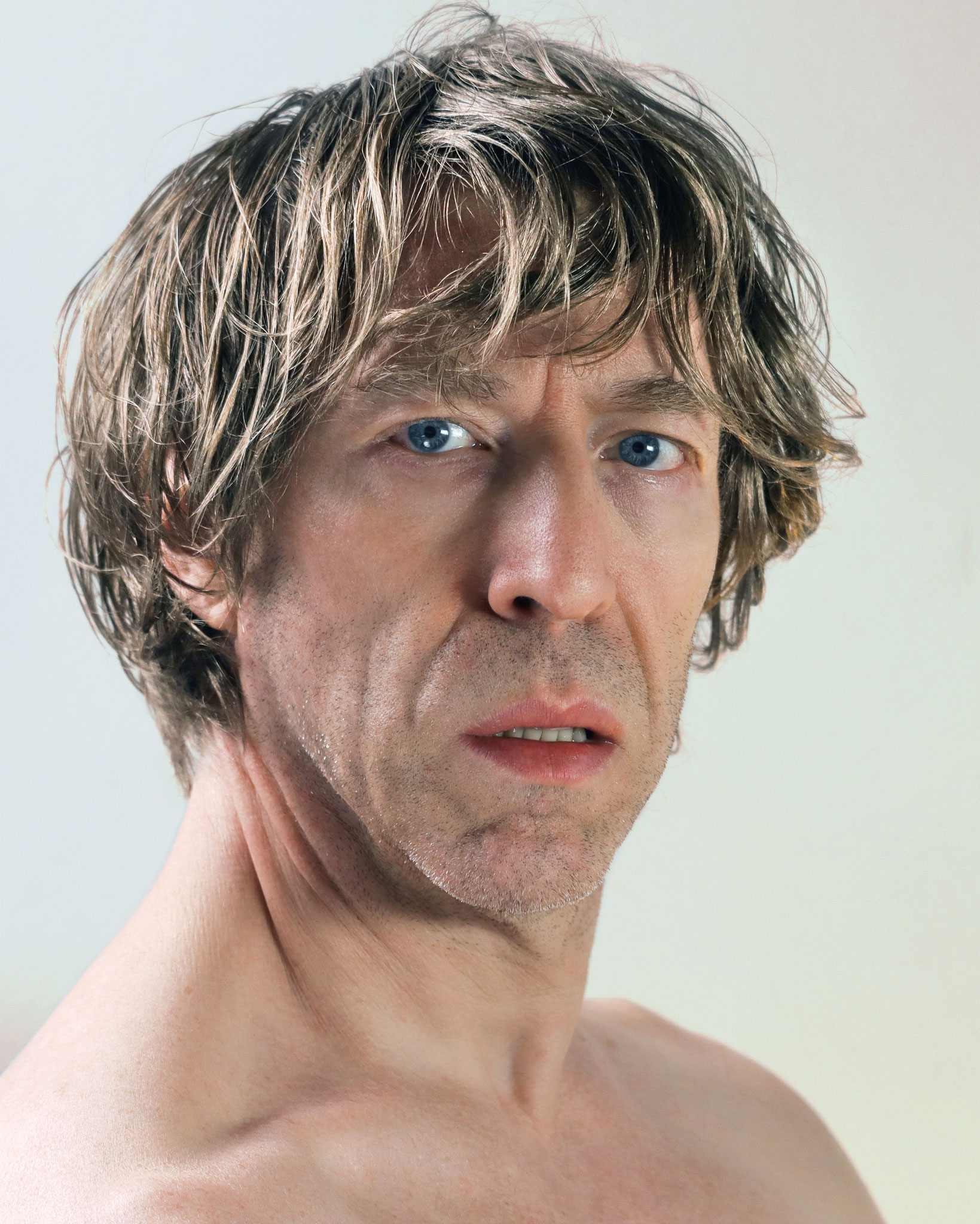 Ottaviano Blitch — shirtless editorial portrait, cinematic portrait of the Italian British actor, intense close-up, attore italiano inglese — 02