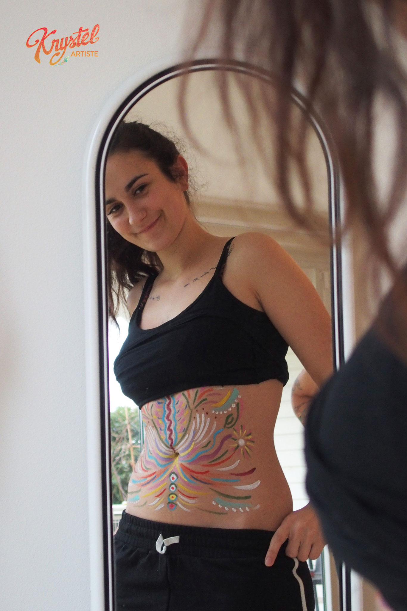 body painting amour de soi