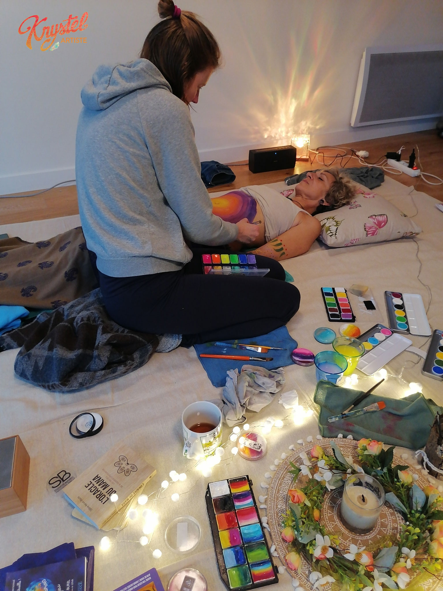 rituel peinture corporelle femmes