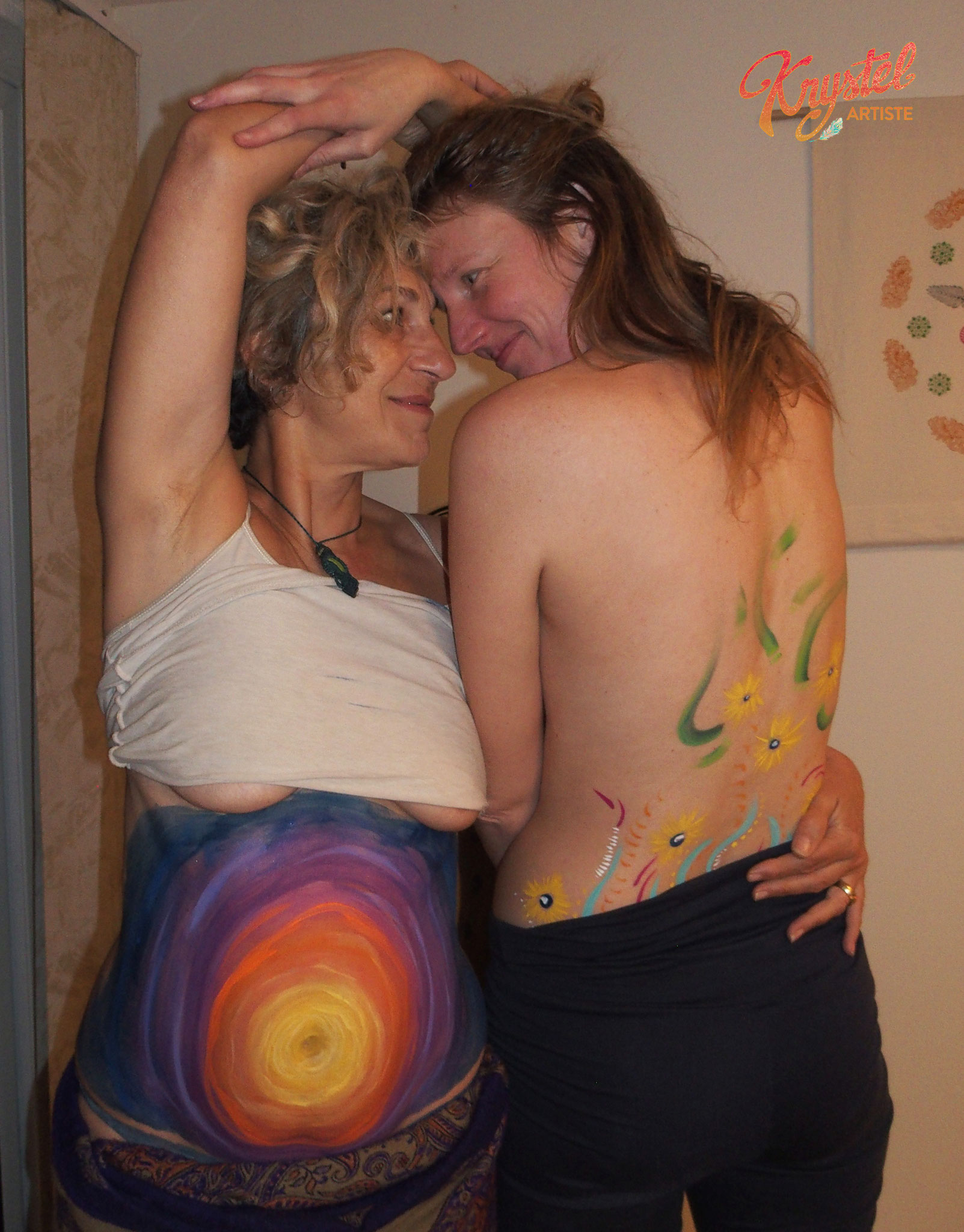 rituel peinture corporelle femmes