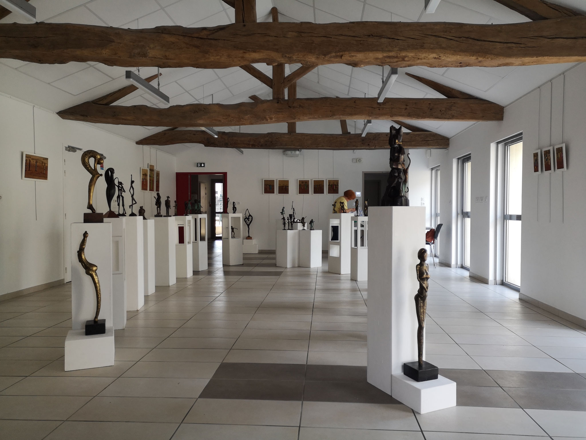 2024 - 24 Monbazillac - SC - avec les peintures d'Aliou Bolly