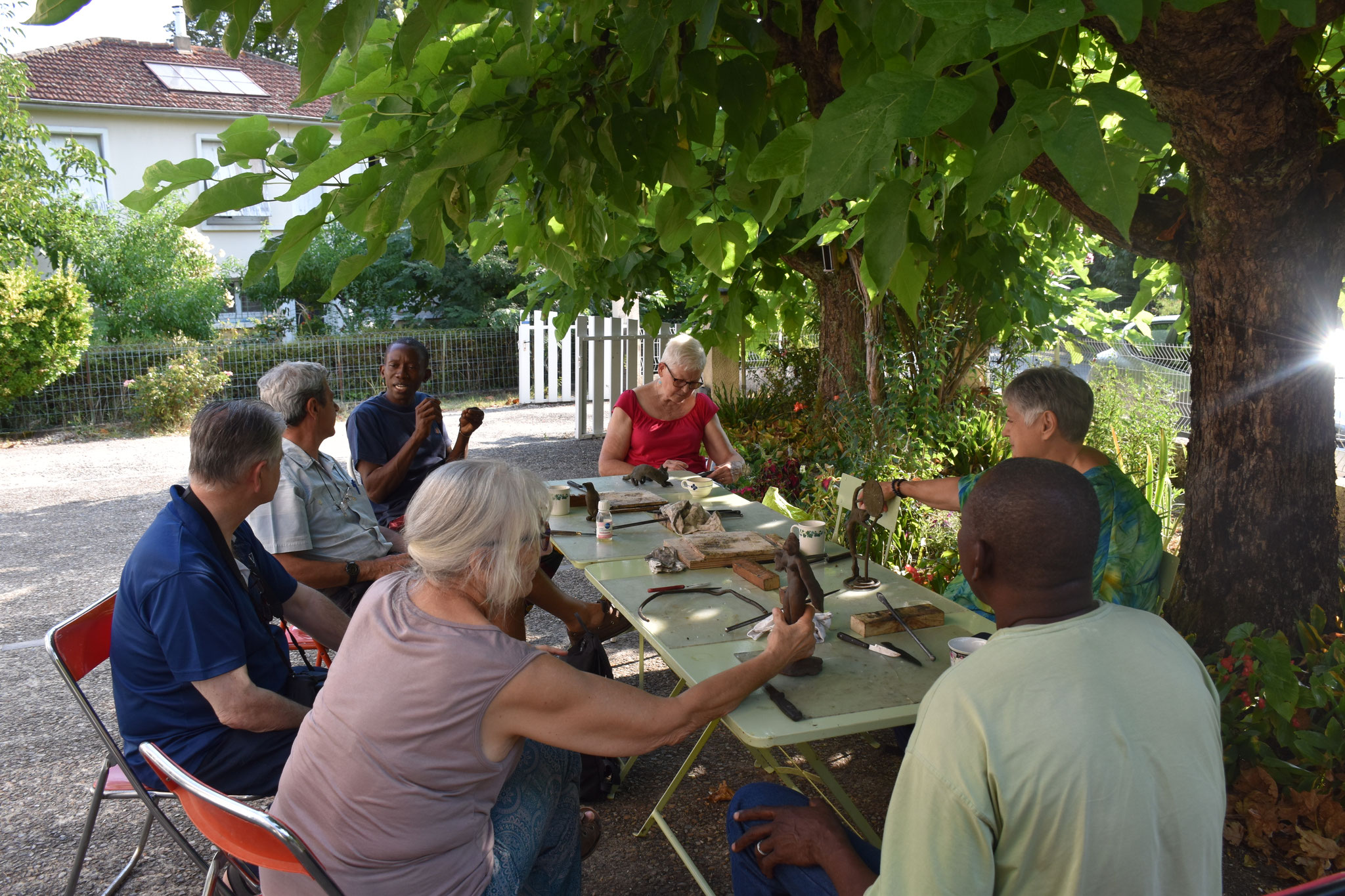 2022 - 24 Bergerac - Atelier bronze - en partenariat avec Martine Margontier