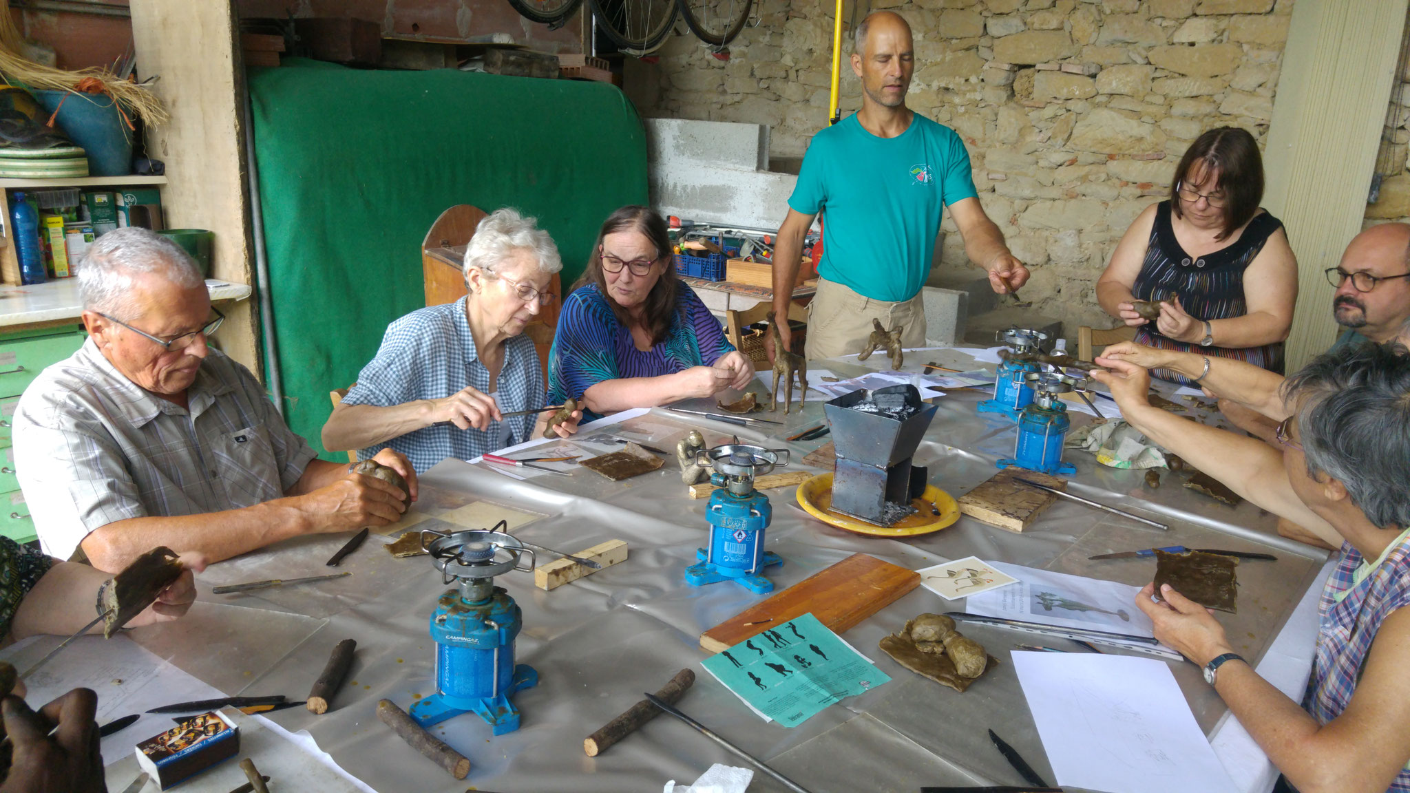 2019 - 33 Taillecavat - Atelier bronze - Chez Christine et Jacques Rapin