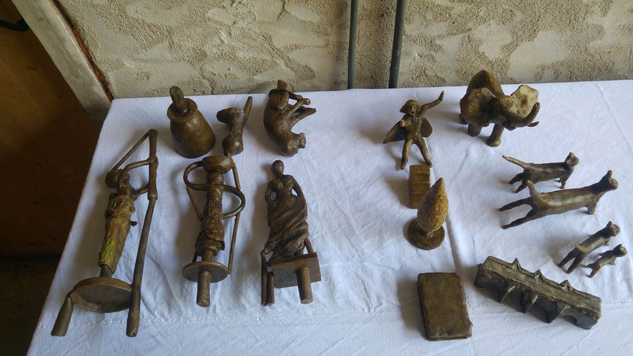 2019 - 33 Taillecavat - Atelier bronze - Chez Christine et Jacques Rapin
