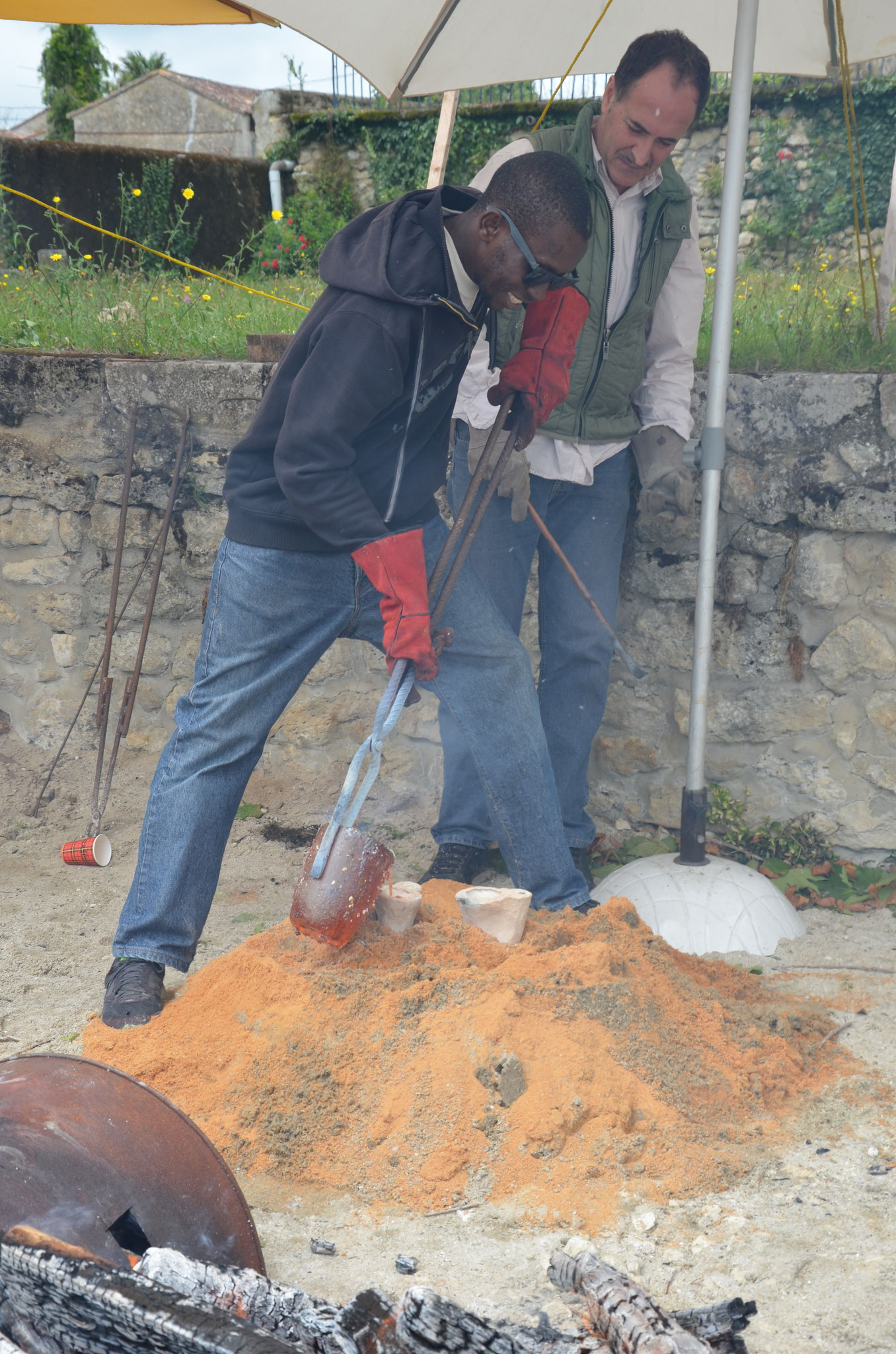 2017 - 33 St Laurent Médoc - Tasuma - Atelier, technique du bronze à la cire perdue