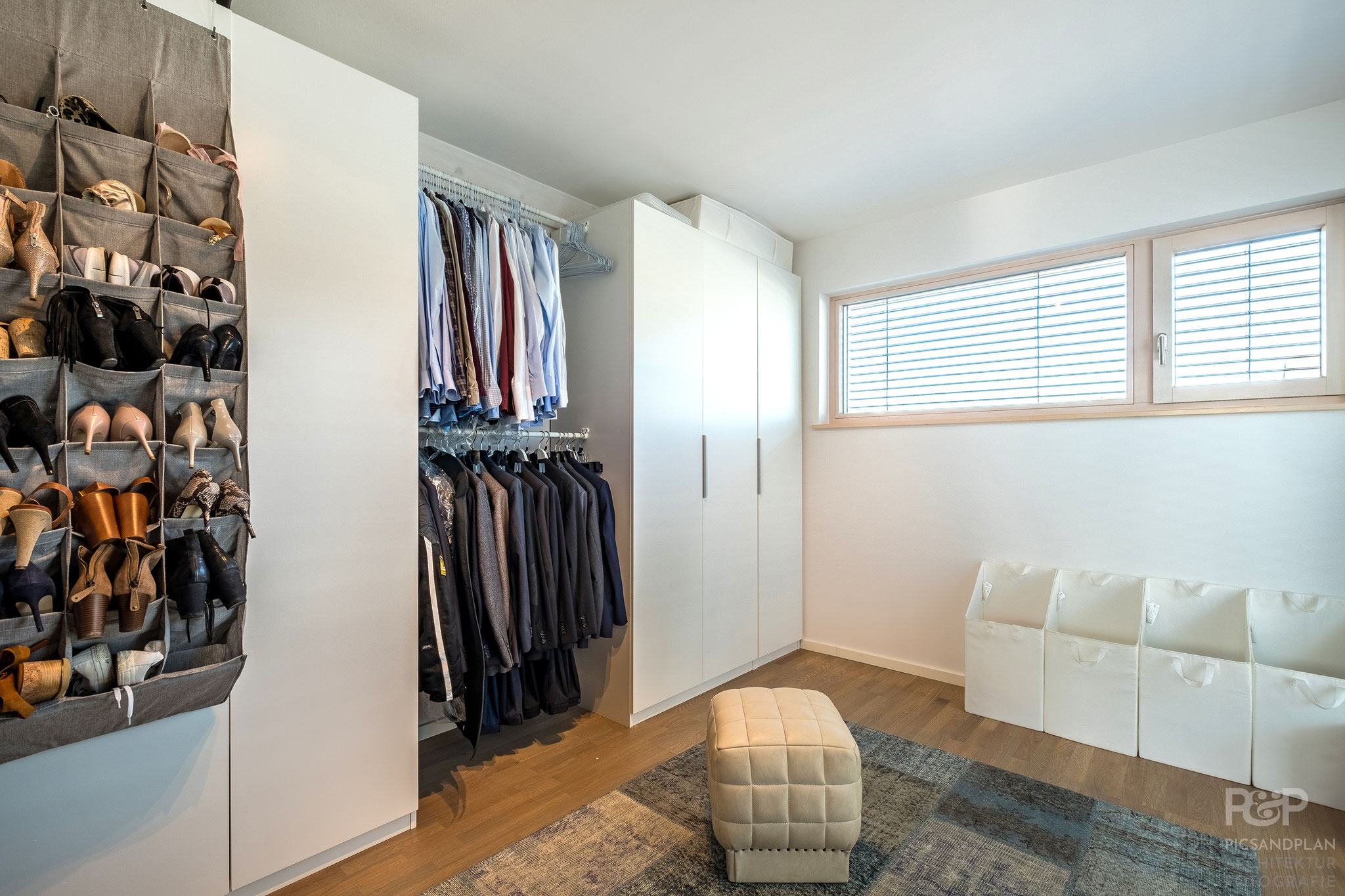 Schlafzimmer (derzeit als Ankleide genutzt)