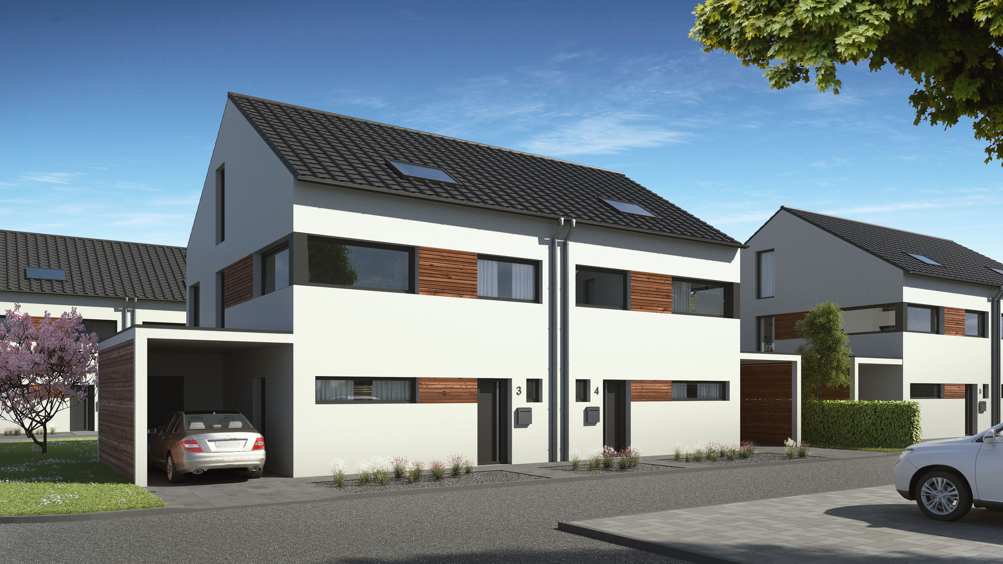 Neubauprojekt in München Allach, Neubau von 10 Einfamilienhäusern