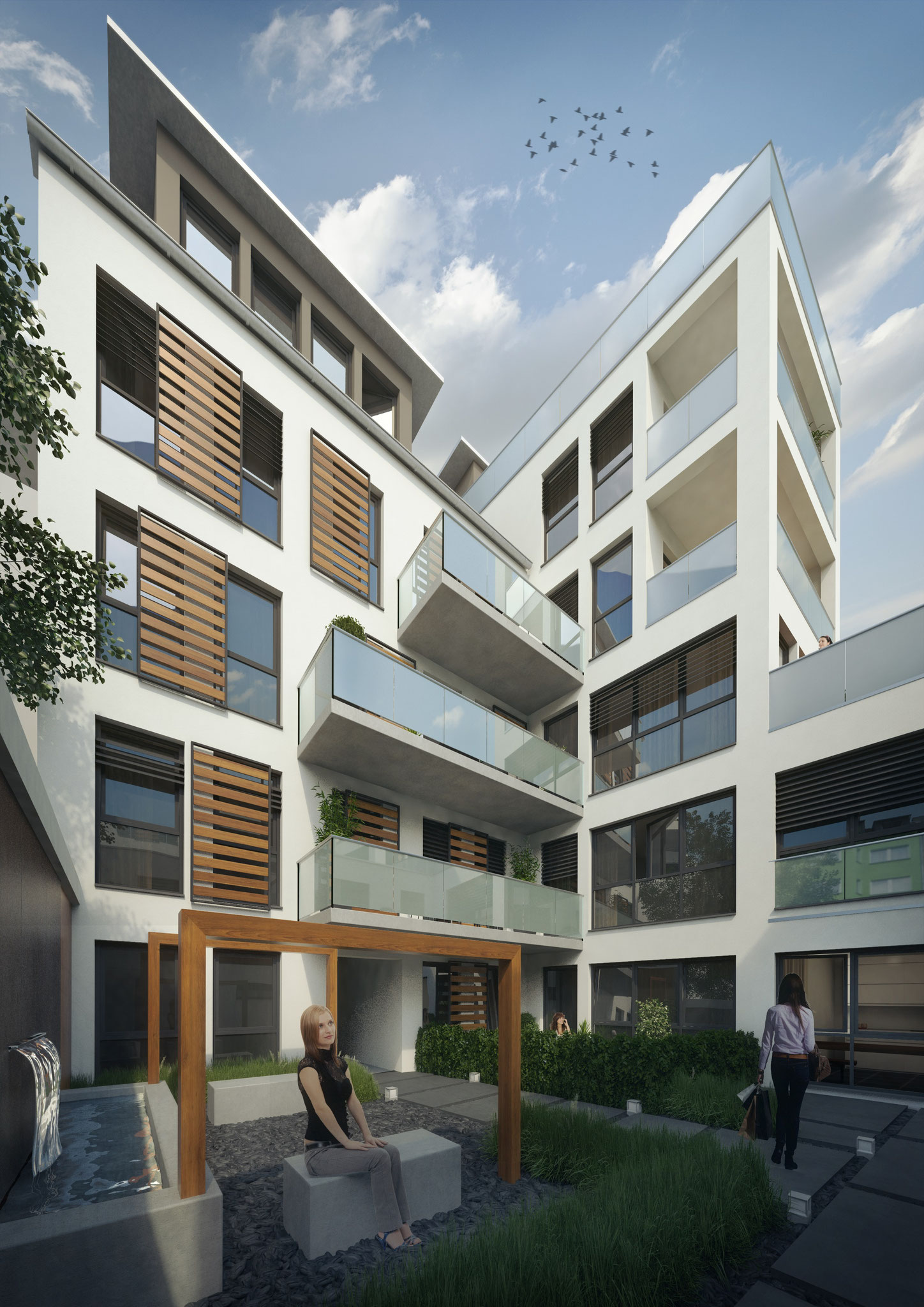 Neubauprojekt in Köln Sülz, Neubau von 5 Eigentumswohnungen und 2 Townhouses