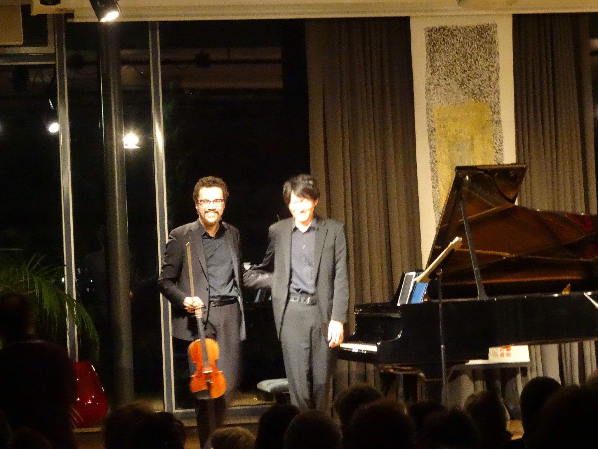 with Takuya Otaki, Maison Heinrich Heine 
