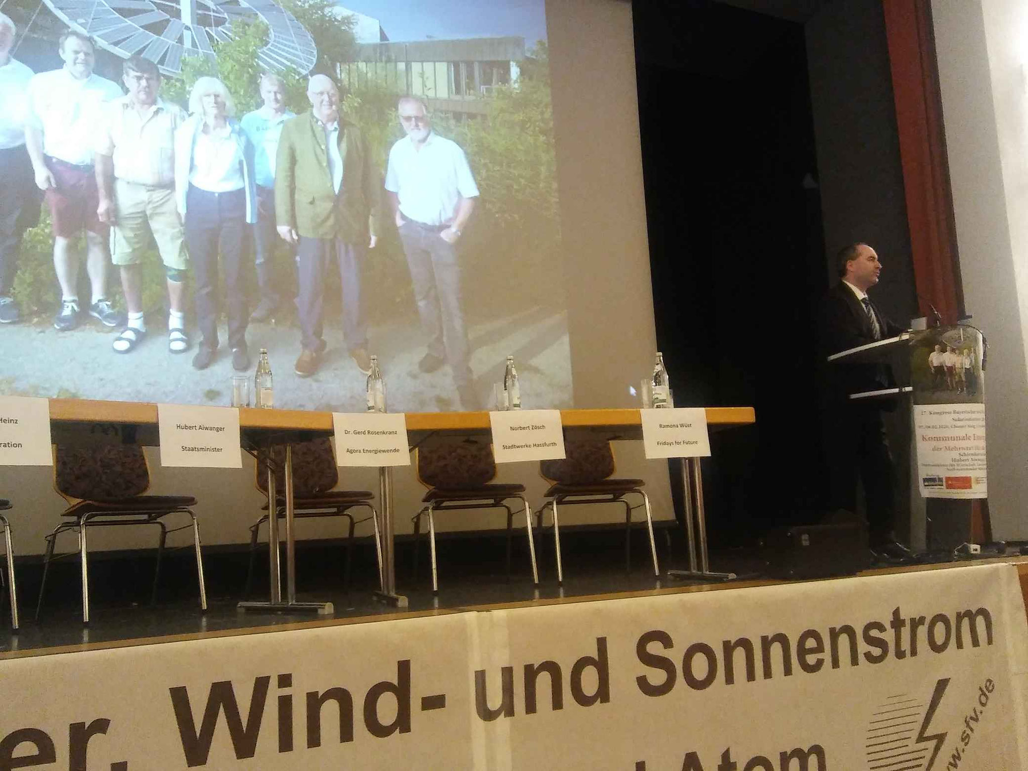Solartagung in Roding mit Bayerischen Wirtschaftsminister Hubert Aiwanger