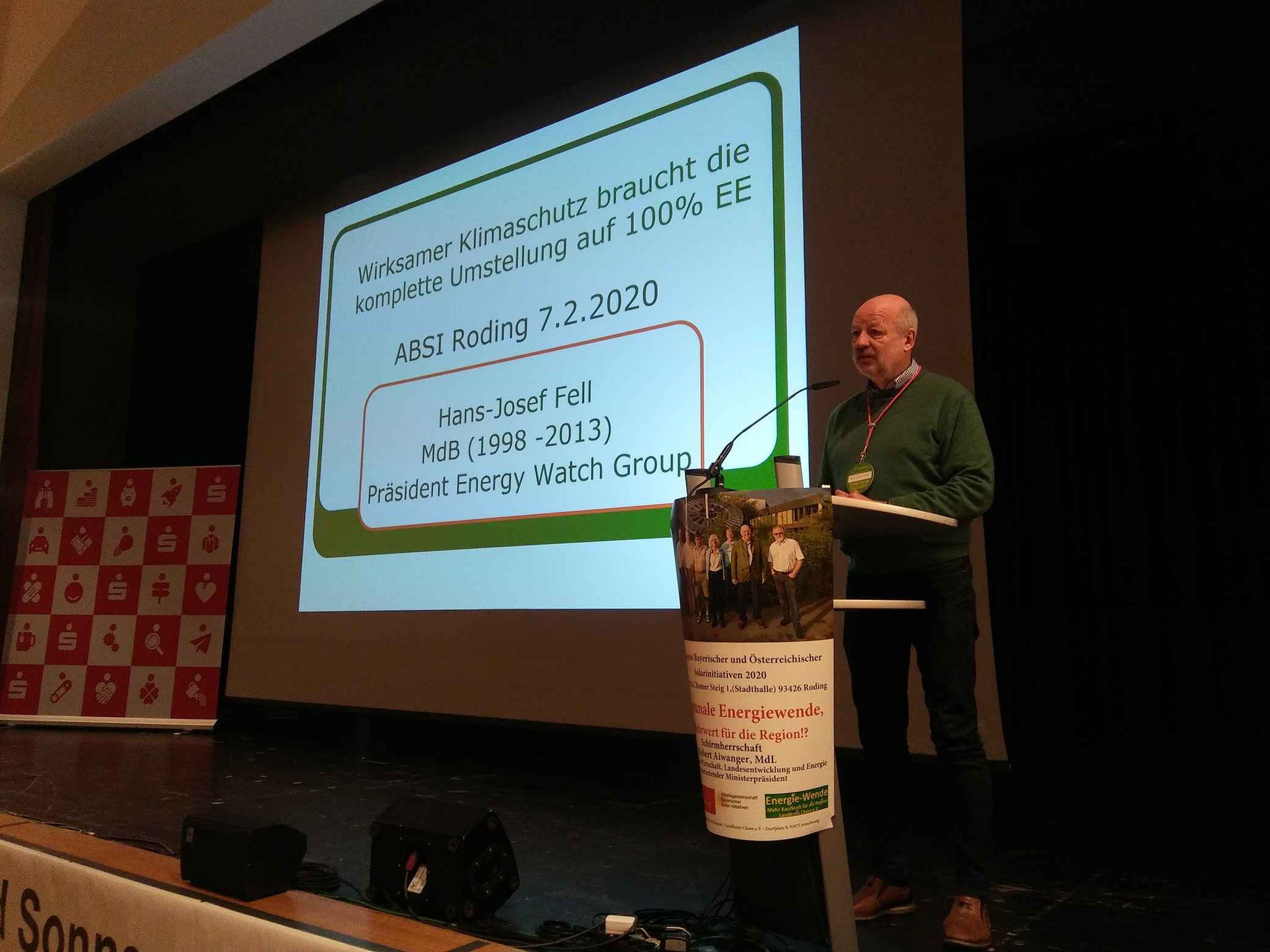 Hans-Josef Fell/ EnergyWatchGroup, Berlin: Die Zeit drängt zu erneuerbaren Energien und Klimaschutz ... Mahnung an Kommunen