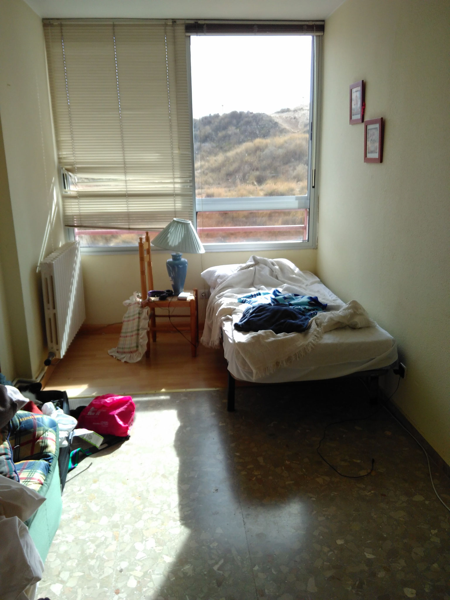 Mein Zimmer für die erste Woche